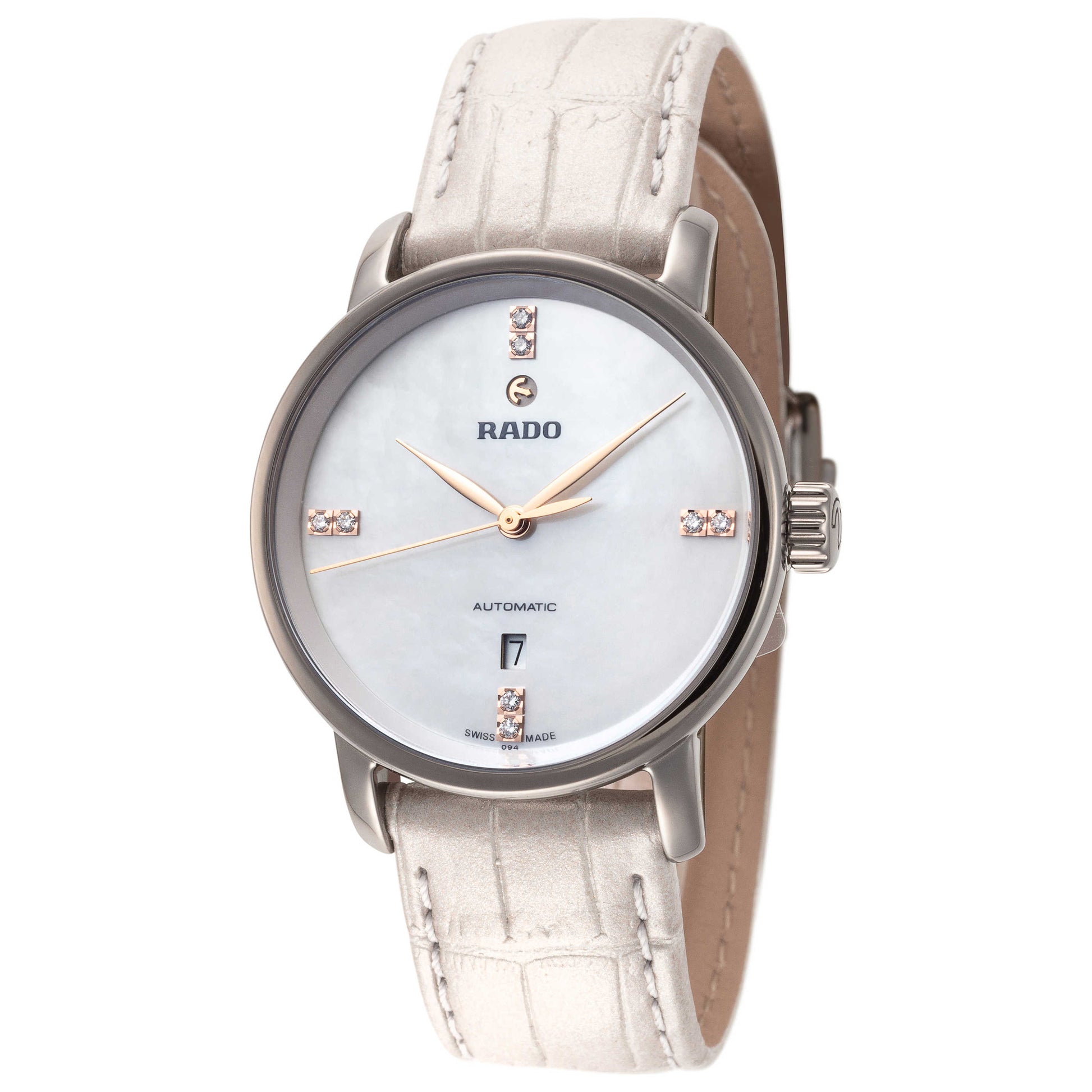 Front view of Rado DiaMaster Women's Automatic Watch R14026945