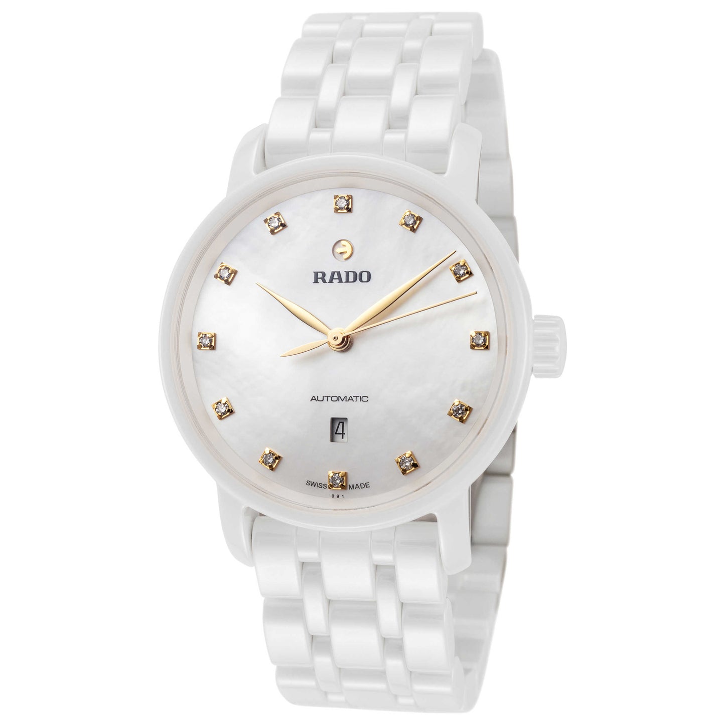 Front view of Rado Diamaster Women's Automatic Watch R14044917