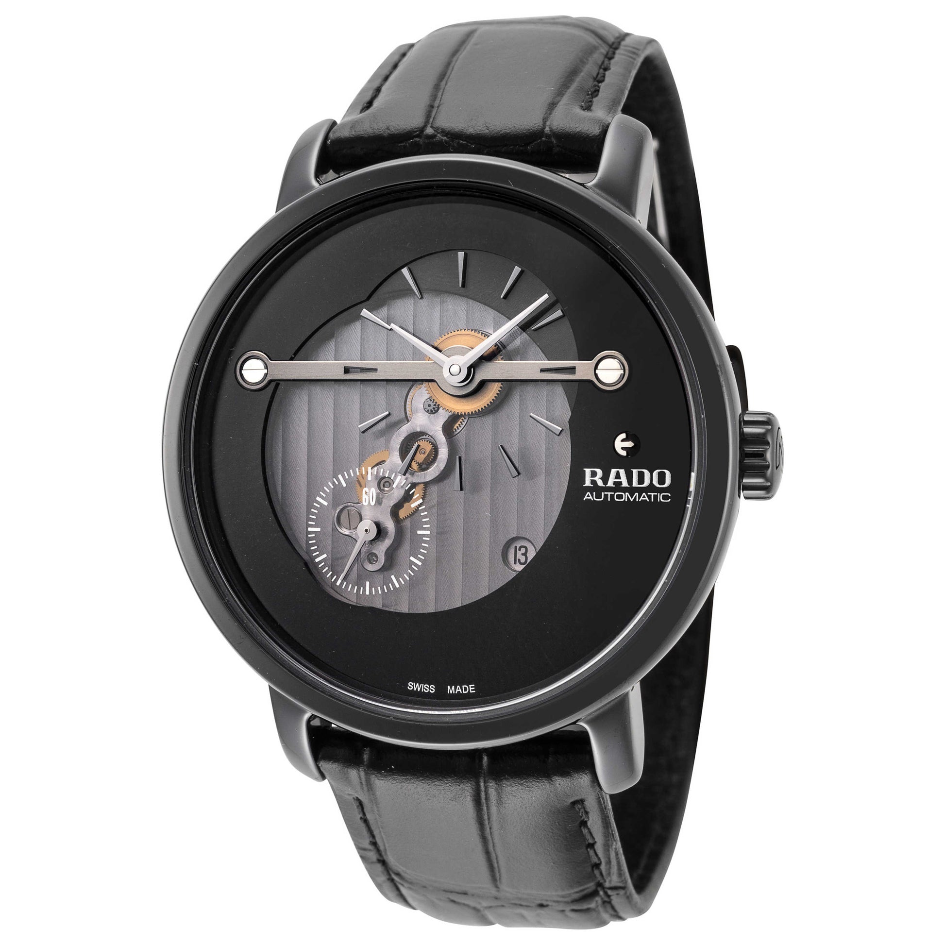 Front view of Rado DiaMaster Men's Automatic Watch R14060156