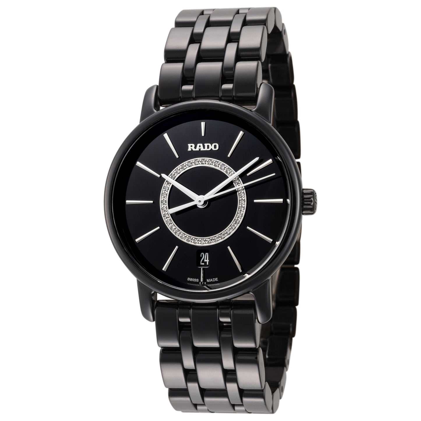 Front view of Rado DiaMaster Women's Quartz Watch R14063737