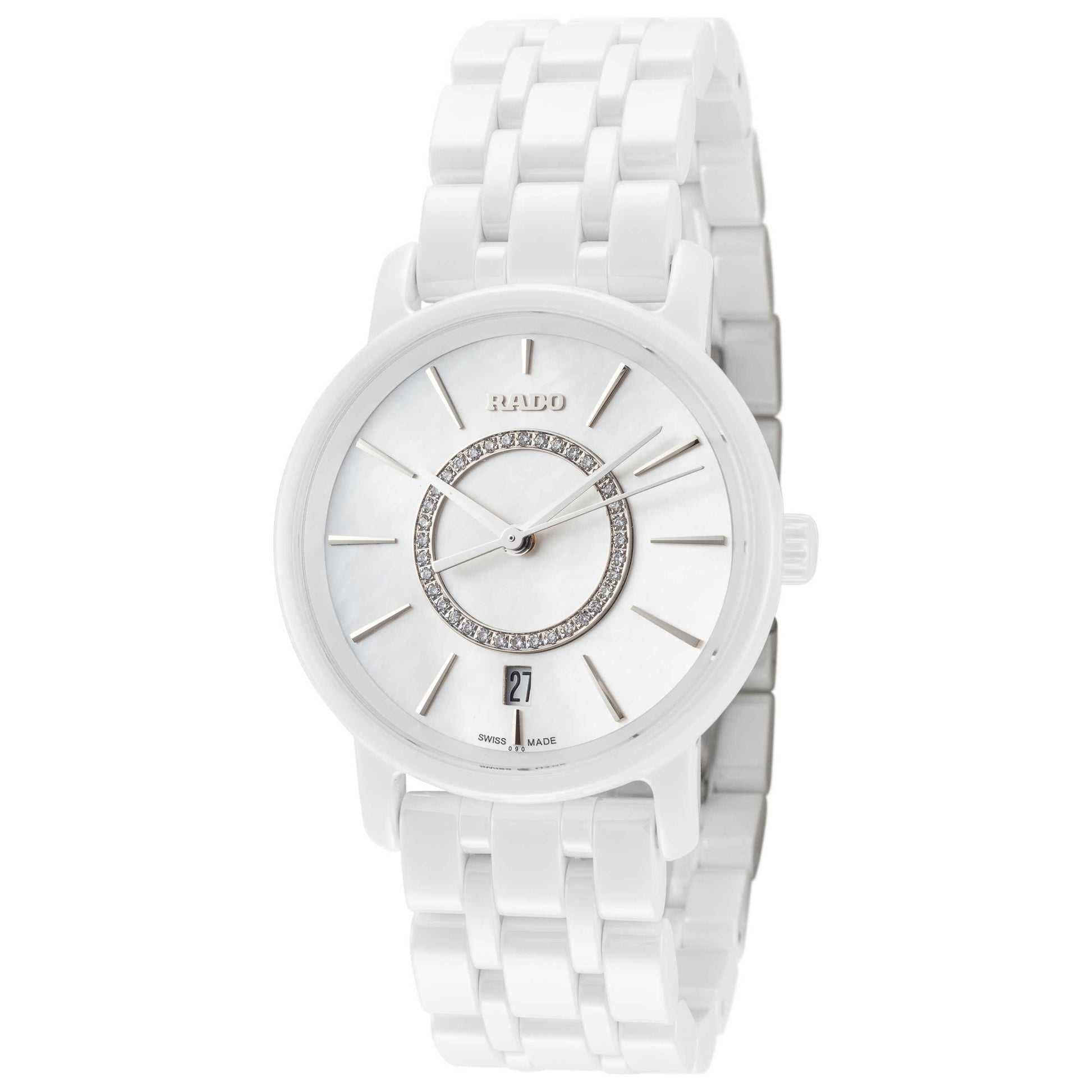 Front view of Rado DiaMaster Women's Quartz Watch R14065907