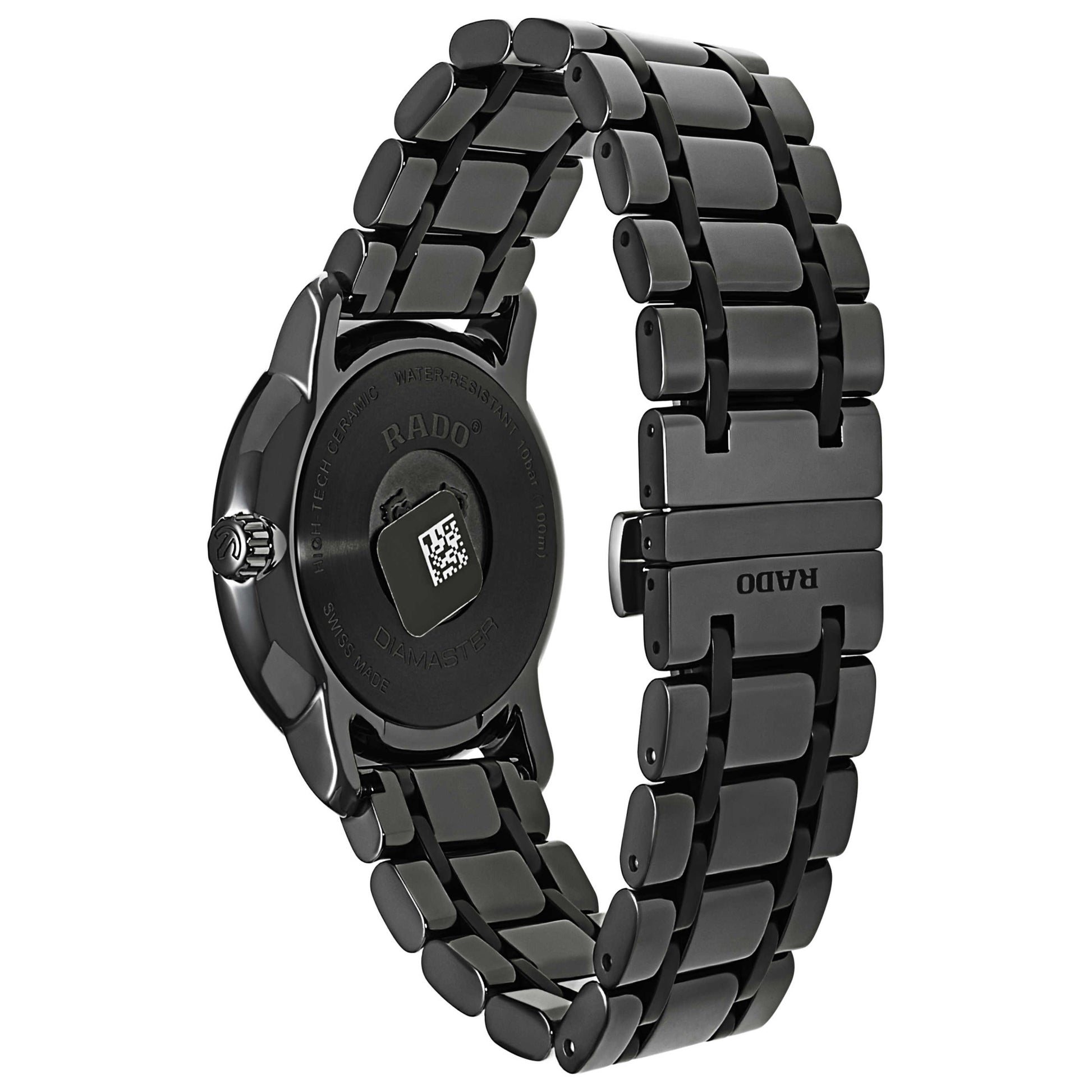 Back view of Rado Diamaster Men's Quartz Watch R14066182
