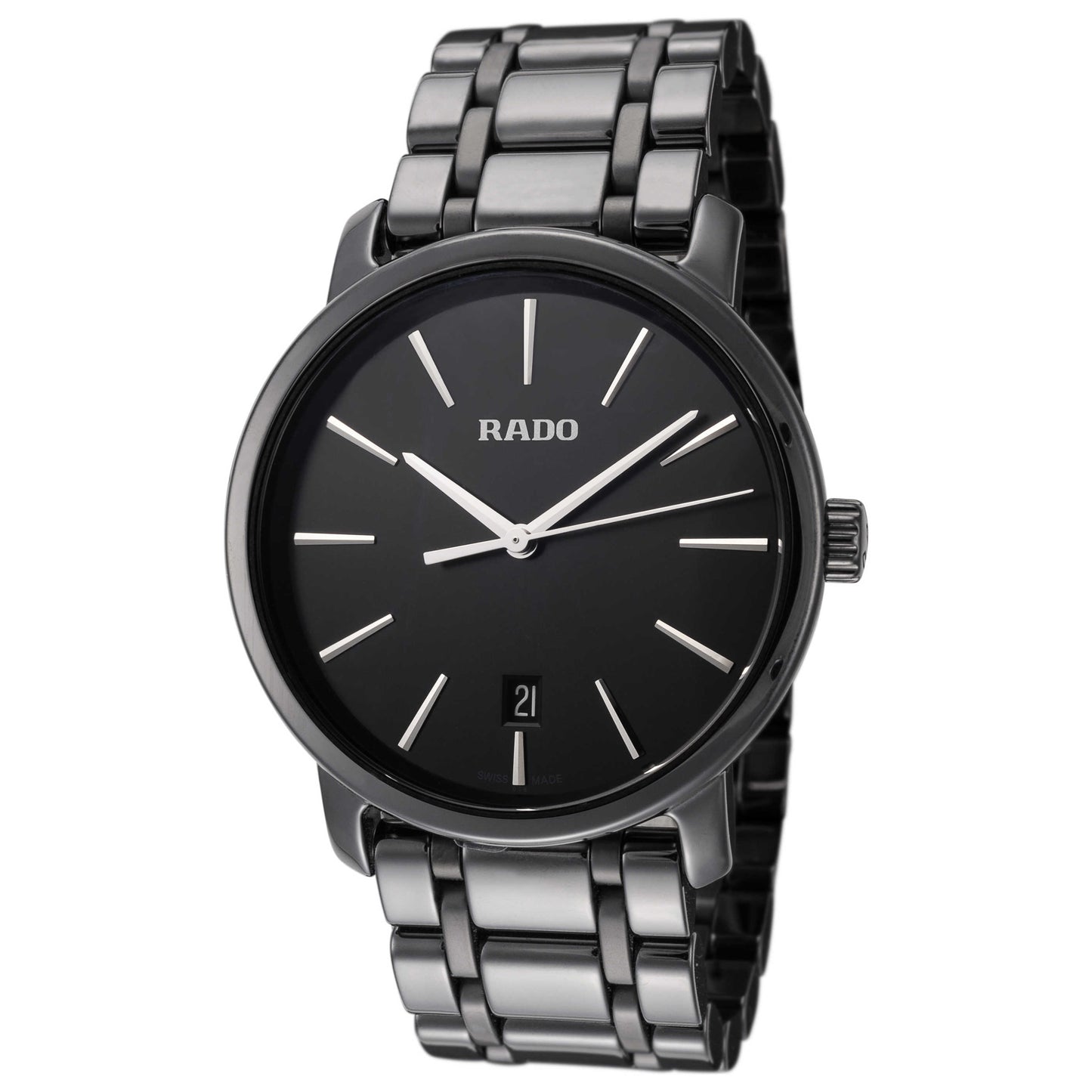 Front view of Rado Diamaster Men's Quartz Watch R14066182
