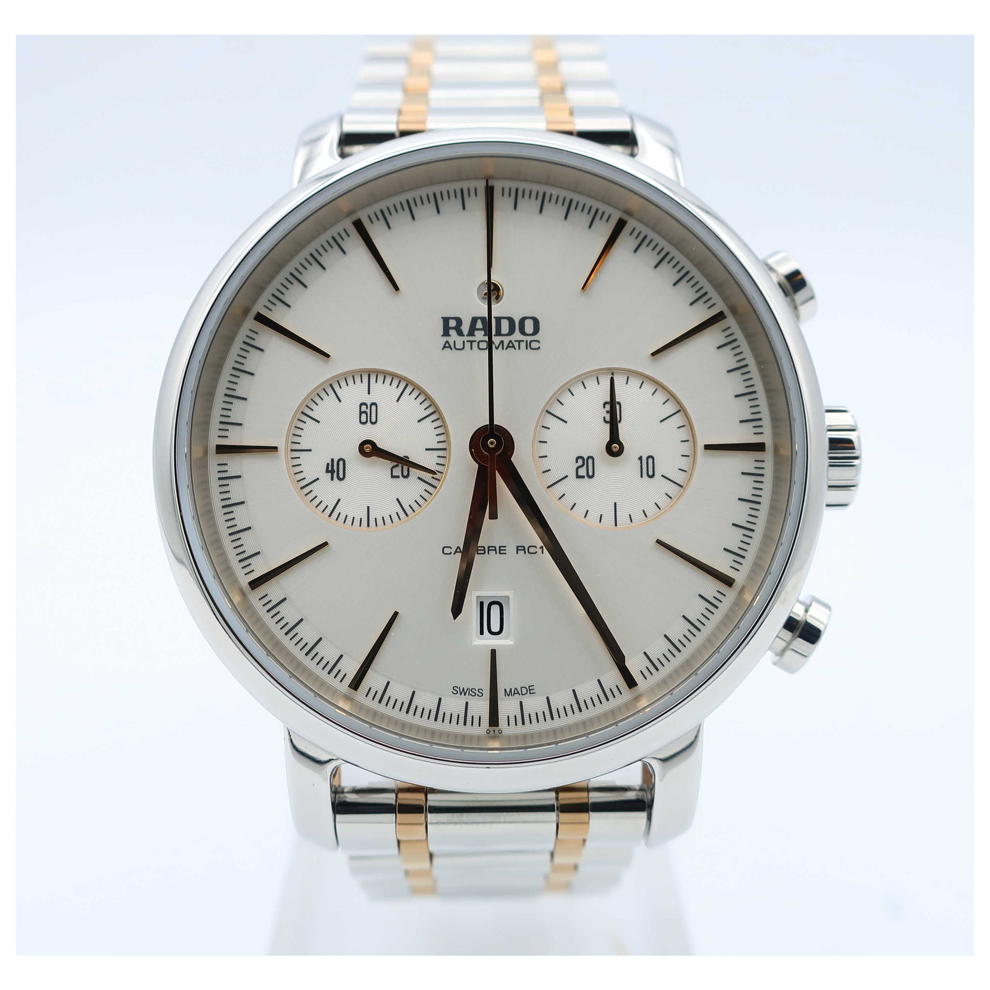 Front view of Rado Diamaster Men's Automatic Watch R14070103-SD