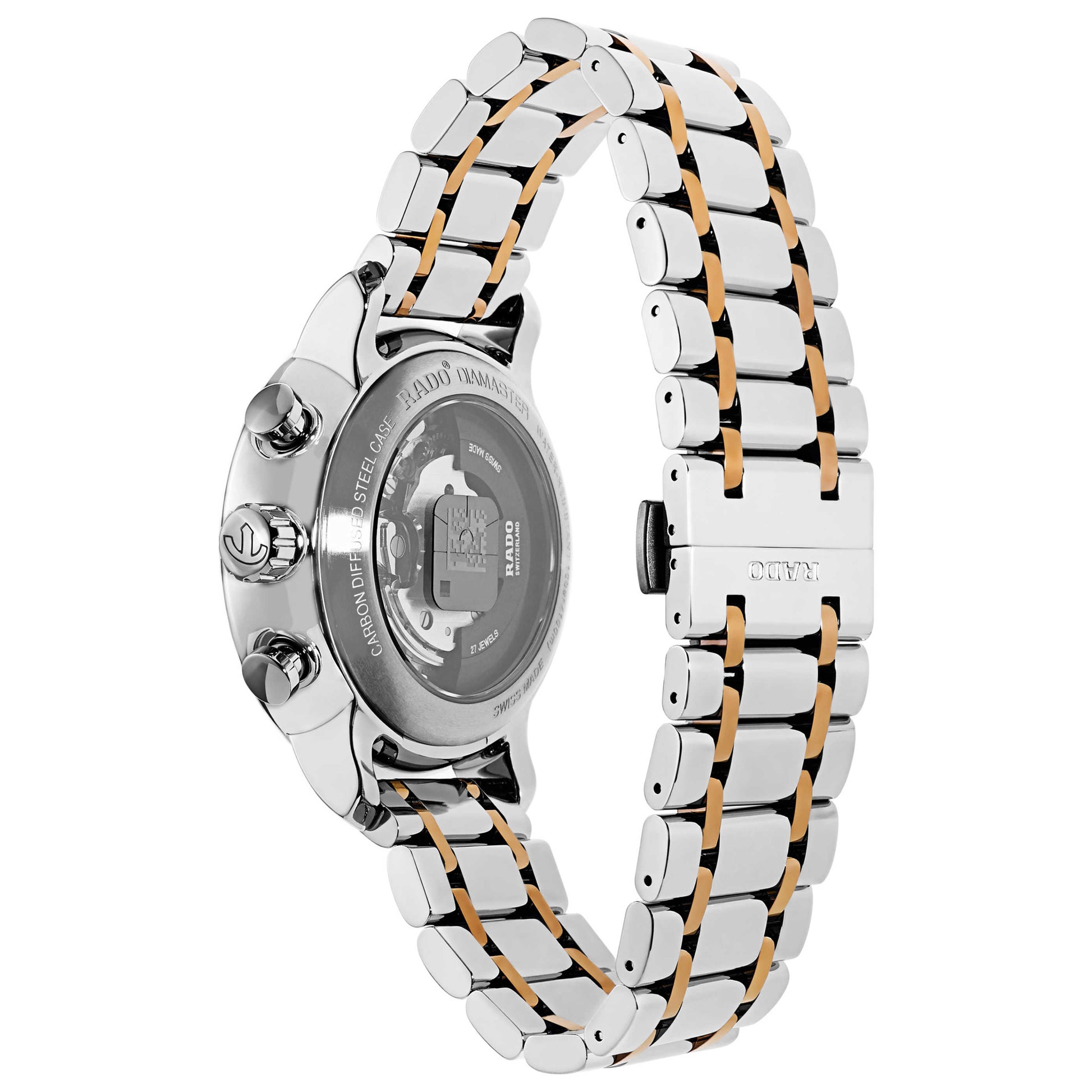 Back view of Rado DiaMaster Men's Automatic Watch R14070103
