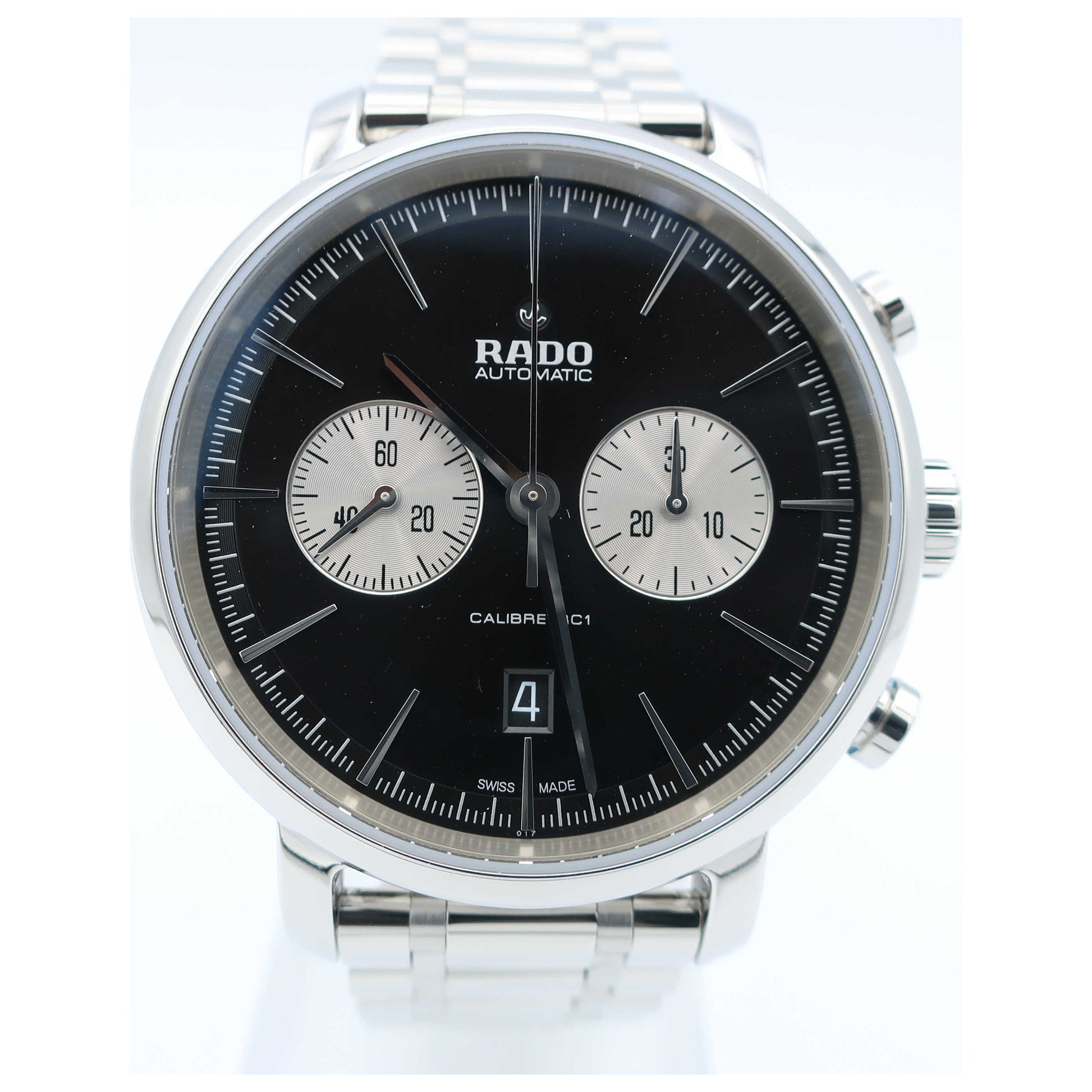 Front view of Rado Diamaster Men's Automatic Watch R14070173-SD