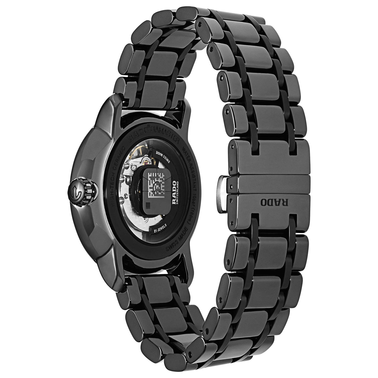 Back view of Rado Diamaster Men's Automatic Watch R14073162