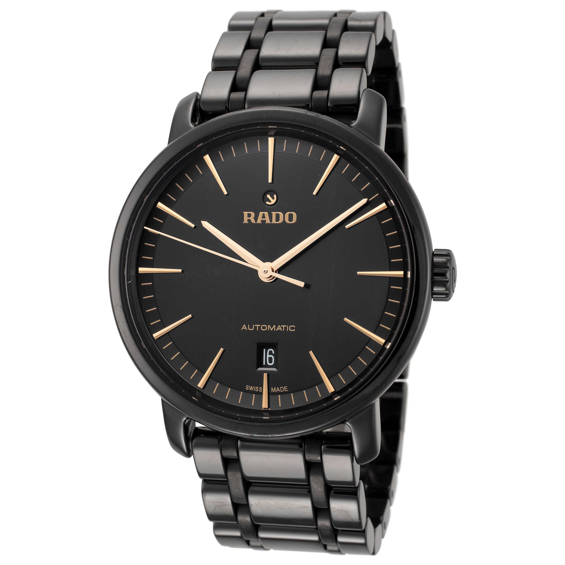 Front view of Rado Diamaster Men's Automatic Watch R14073162