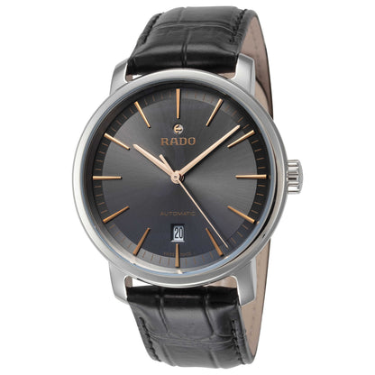 Front view of Rado DiaMaster Men's Automatic Watch R14077105
