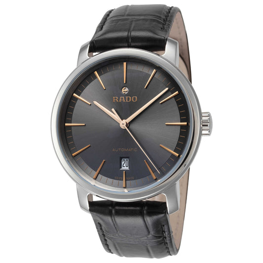 Front view of Rado DiaMaster Men's Automatic Watch R14077105