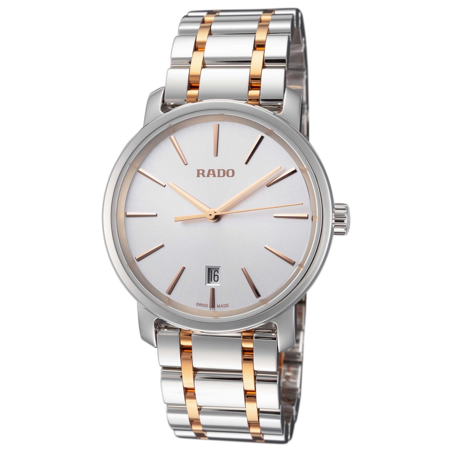 Front view of Rado DiaMaster Men's Quartz Watch R14078103
