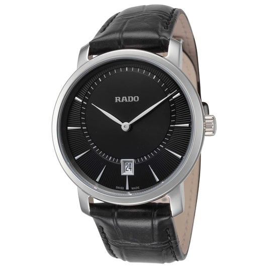 Front view of Rado DiaMaster Men's Quartz Watch R14078155