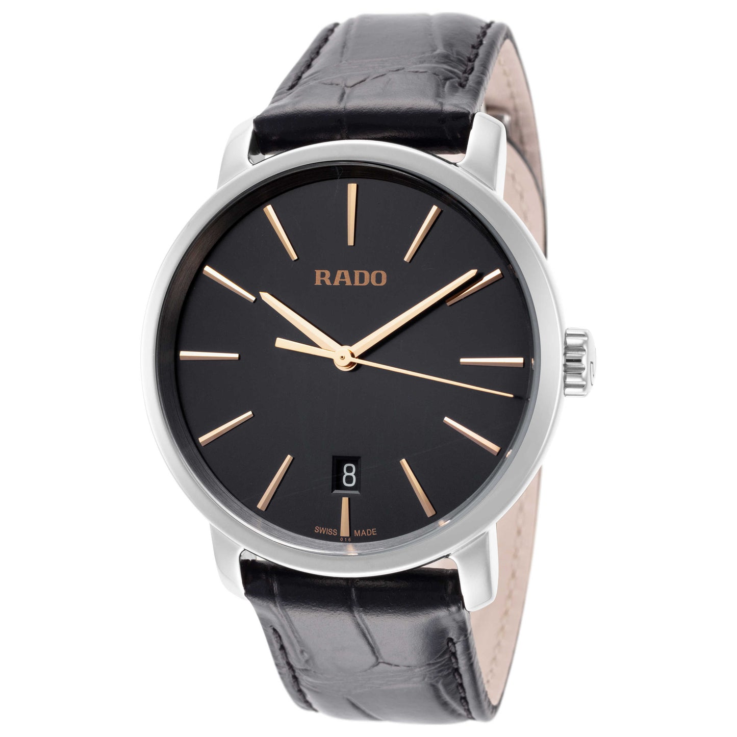 Front view of Rado Diamaster Men's Quartz Watch R14078165