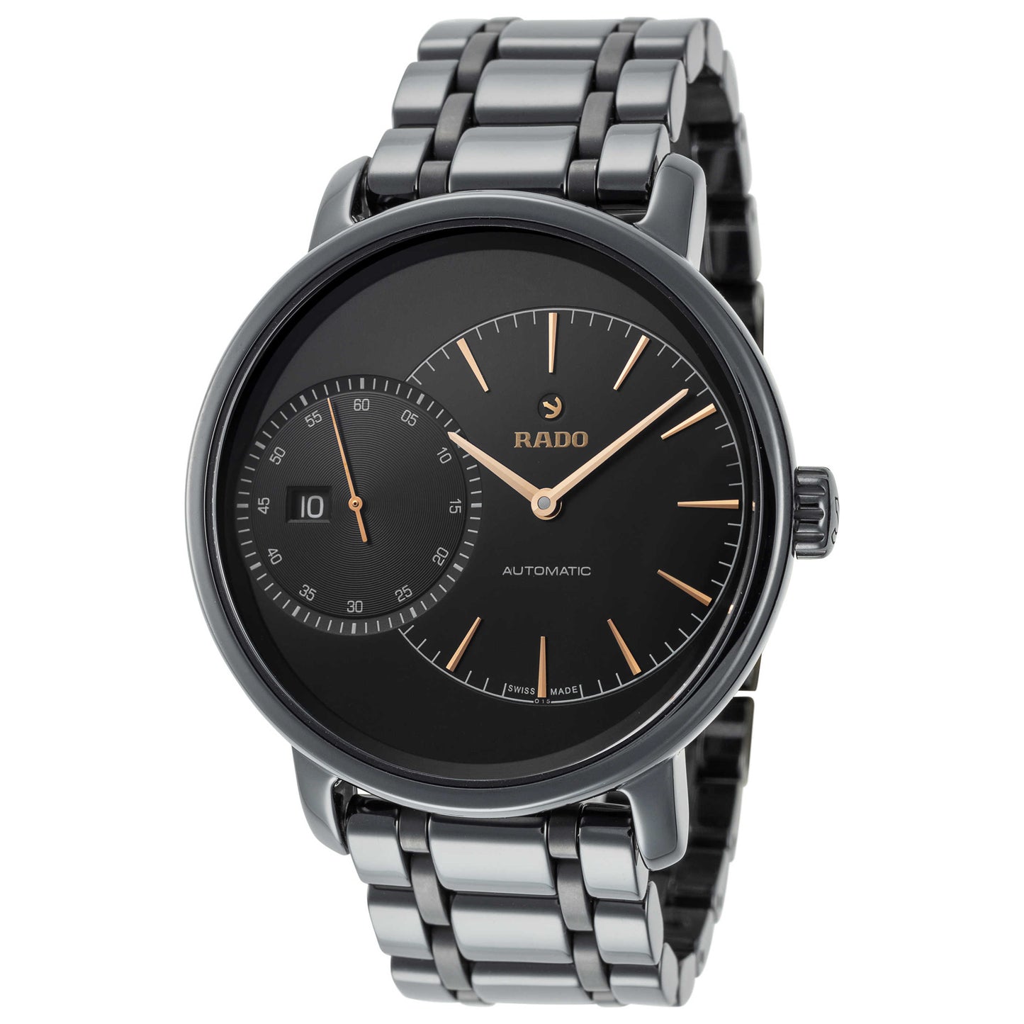 Front view of Rado Diamaster Men's Automatic Watch R14127152