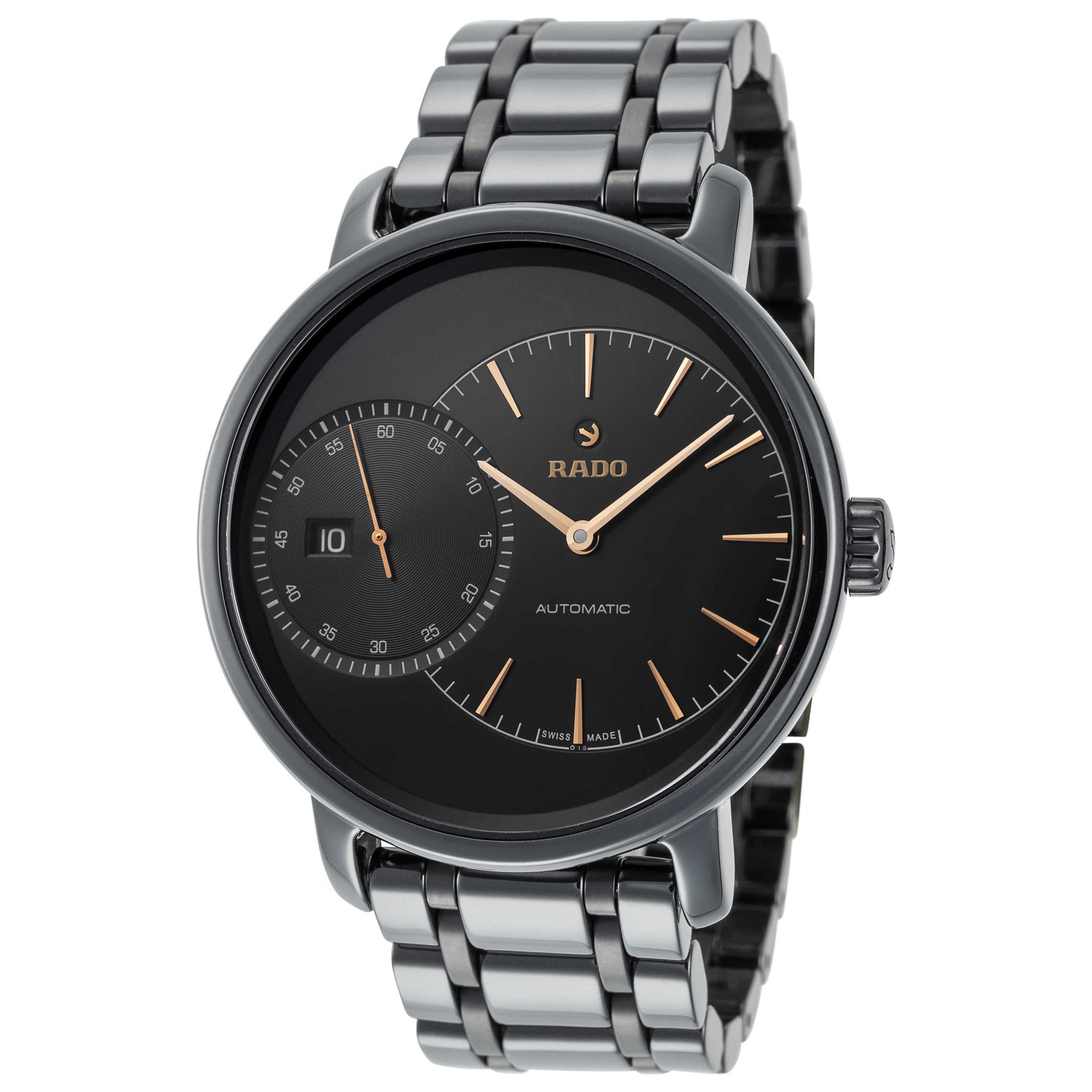 Front view of Rado Diamaster Men's Automatic Watch R14127152