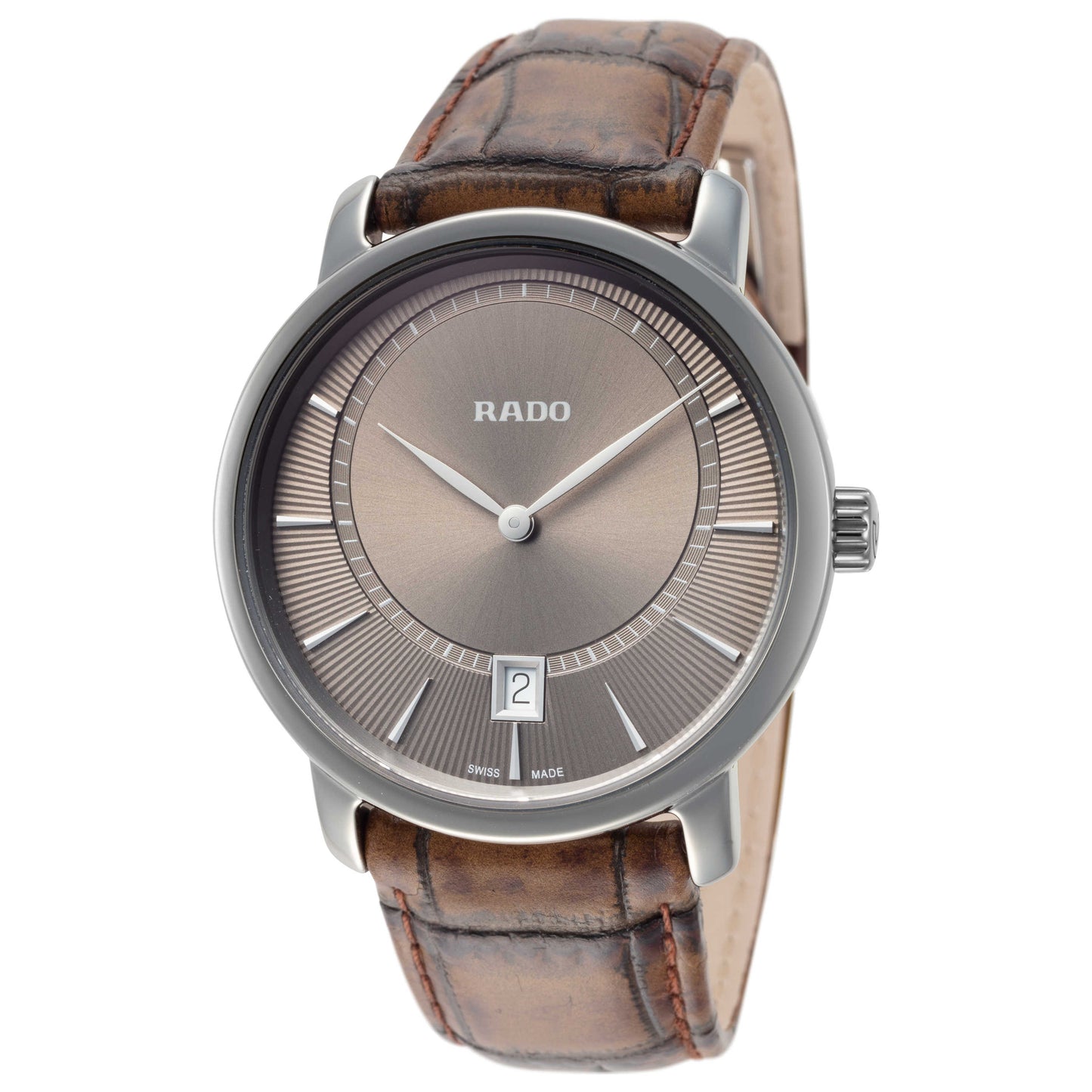 Front view of Rado Diamaster Men's Quartz Watch R14135306