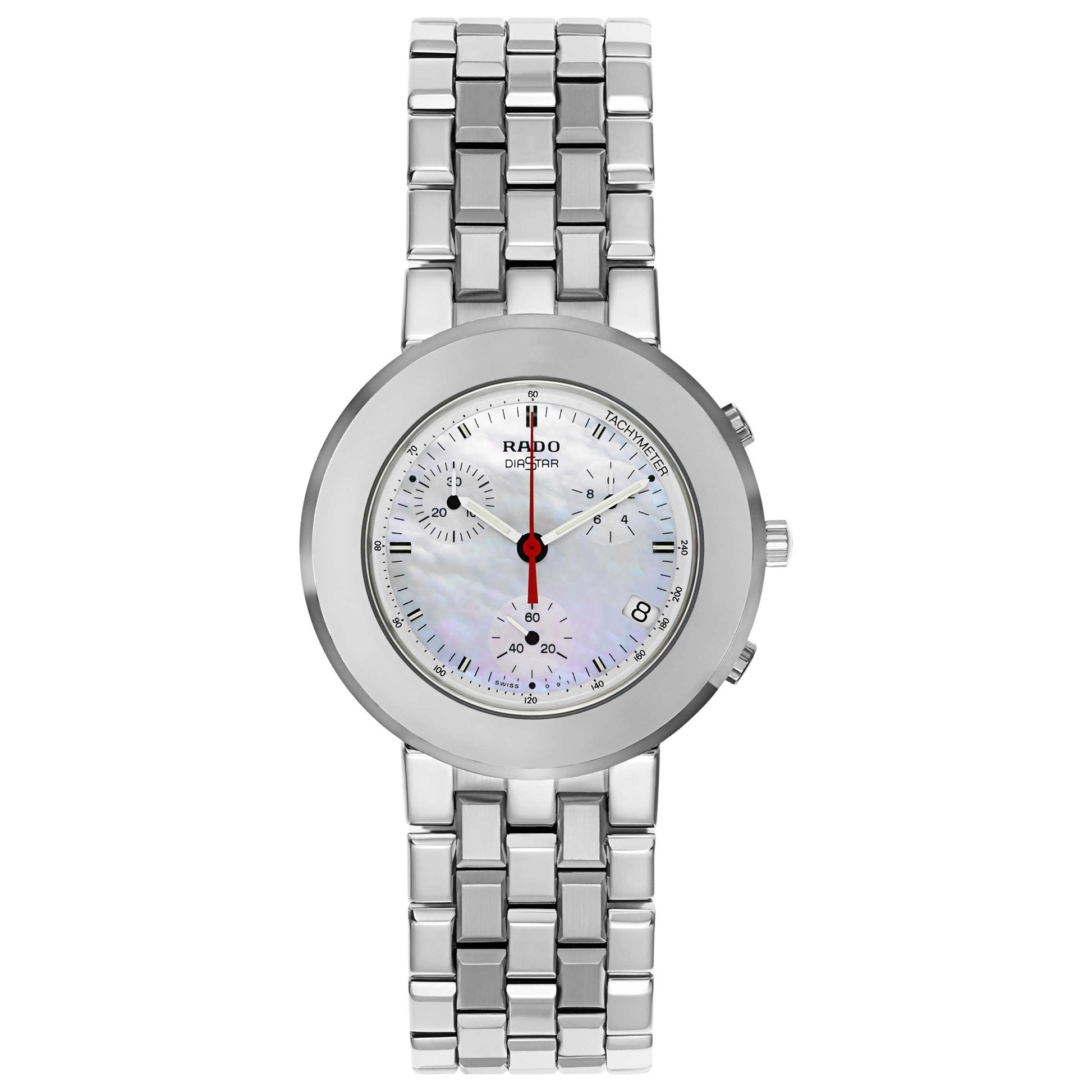 Front view of Rado Diastar Women's Swiss Quartz (Battery-Powered) Watch R14470917