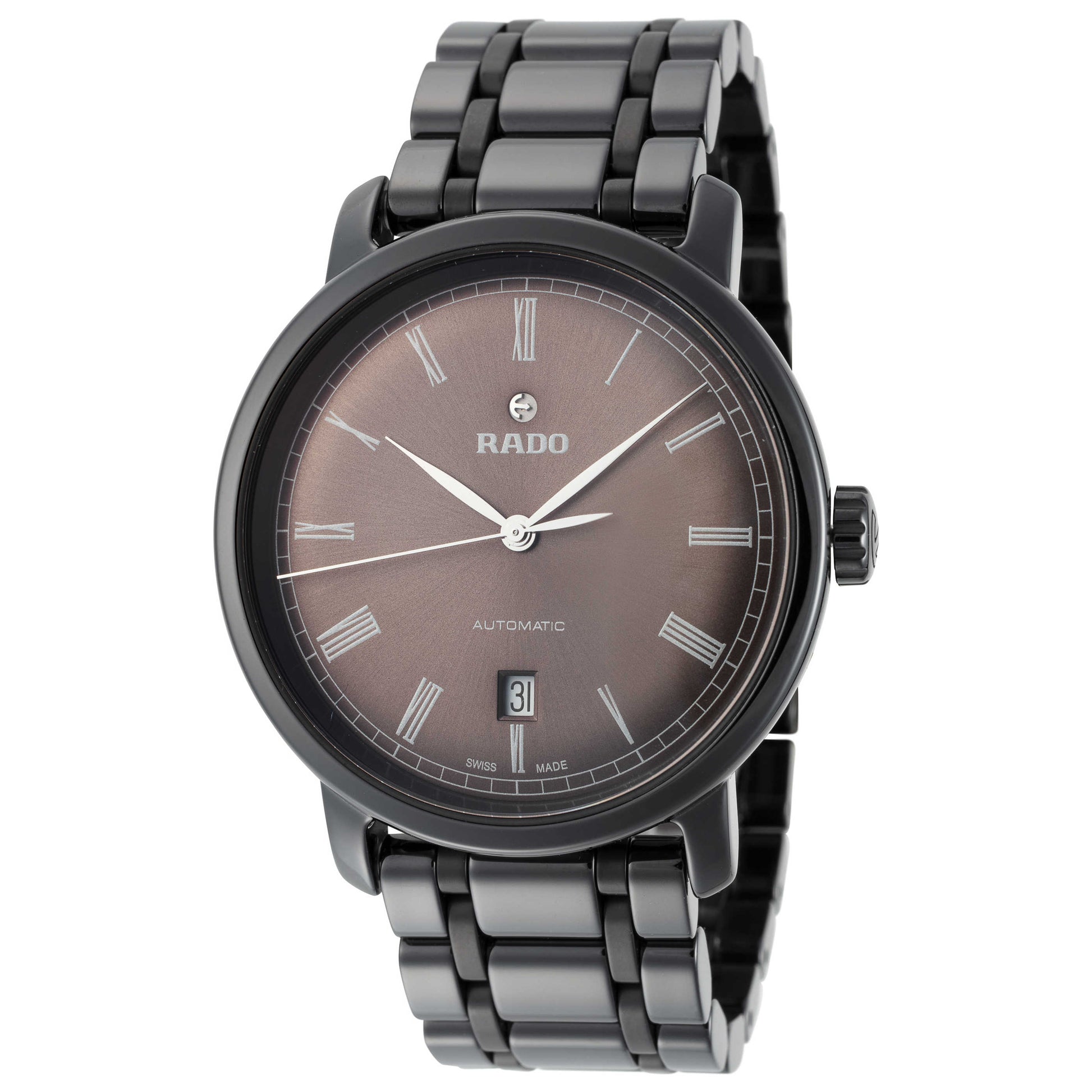 Front view of Rado Diamaster Men's Automatic Watch R14805112