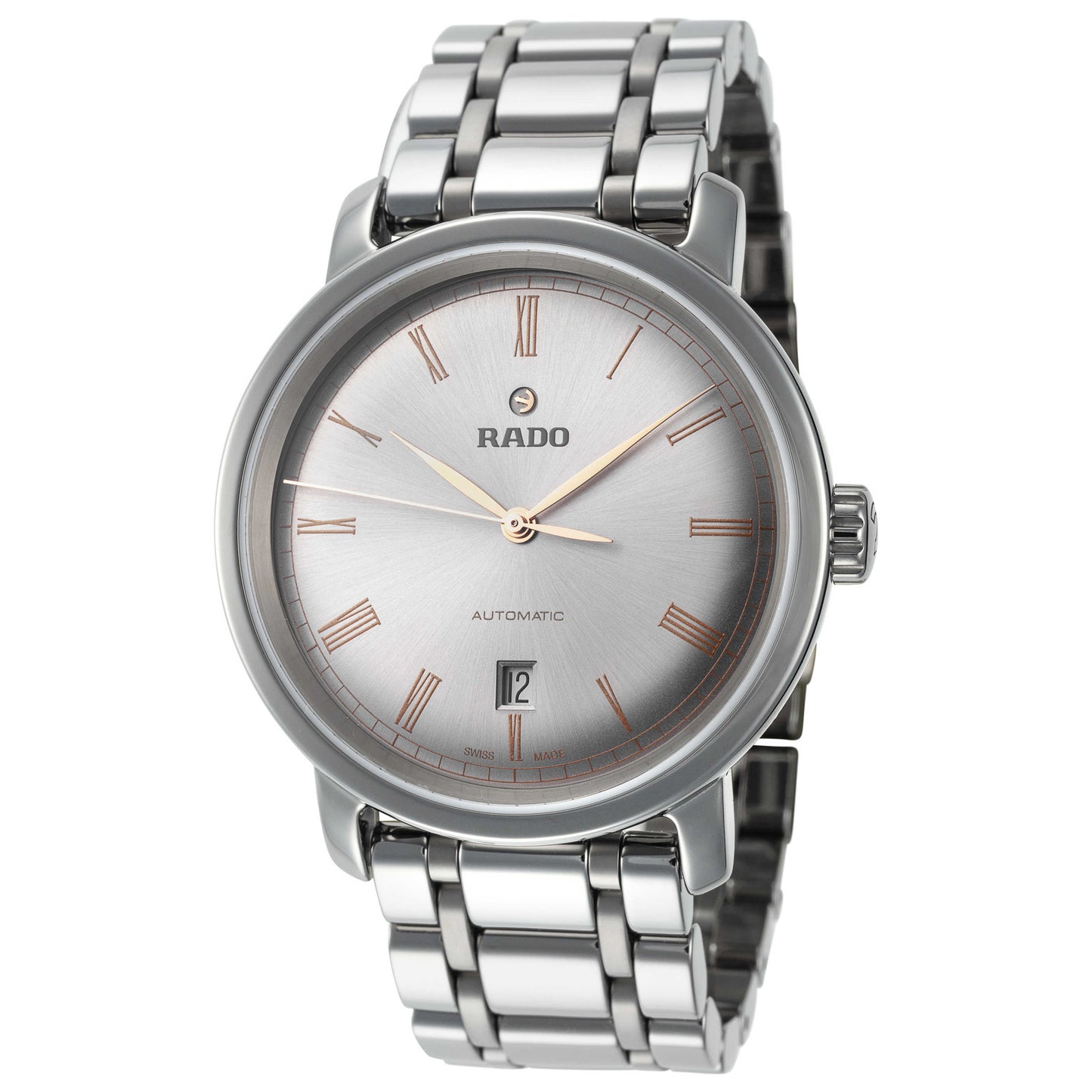 Front view of Rado DiaMaster Men's Automatic Watch R14806102
