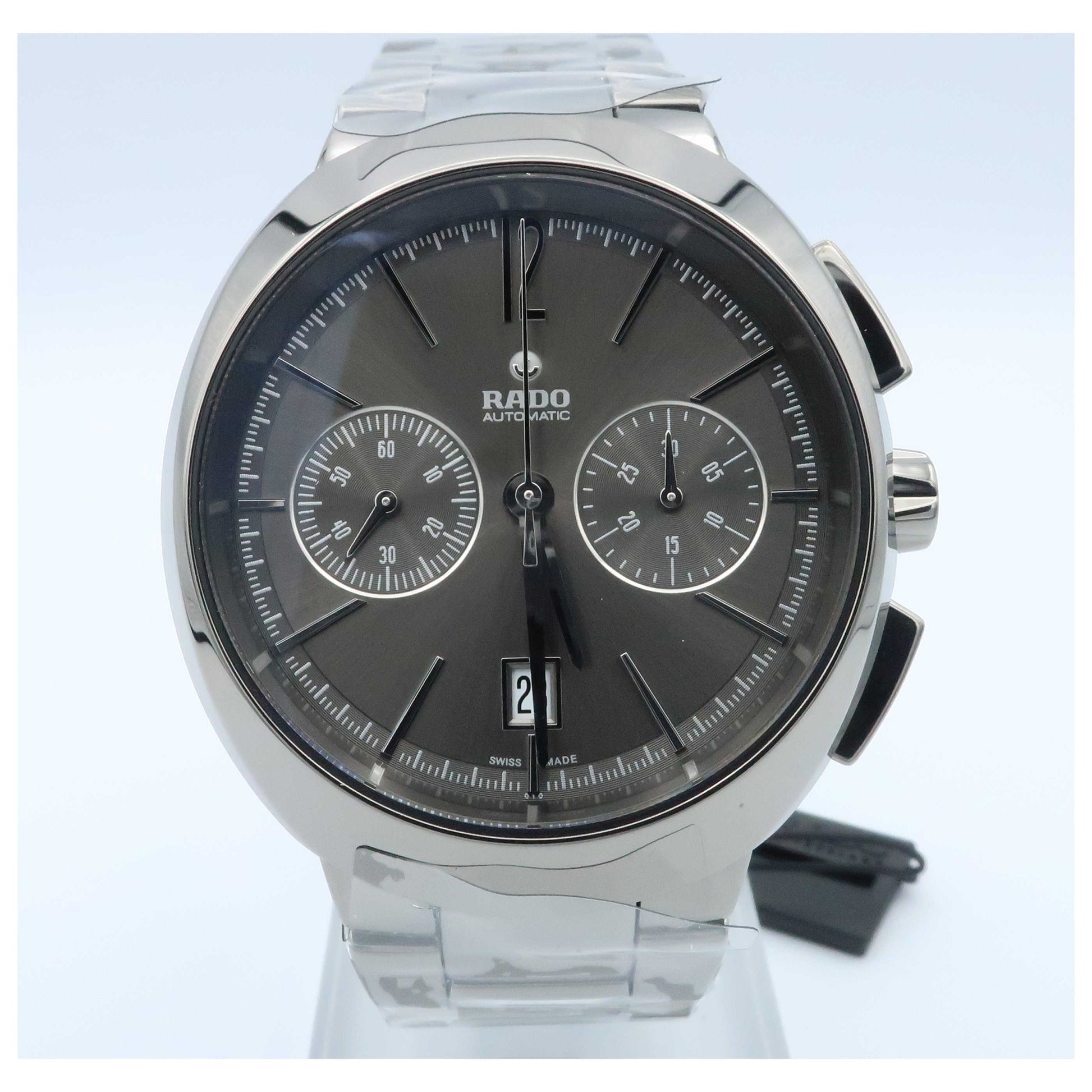 Front view of Rado D-Star Men's Automatic Watch R15198102-SD