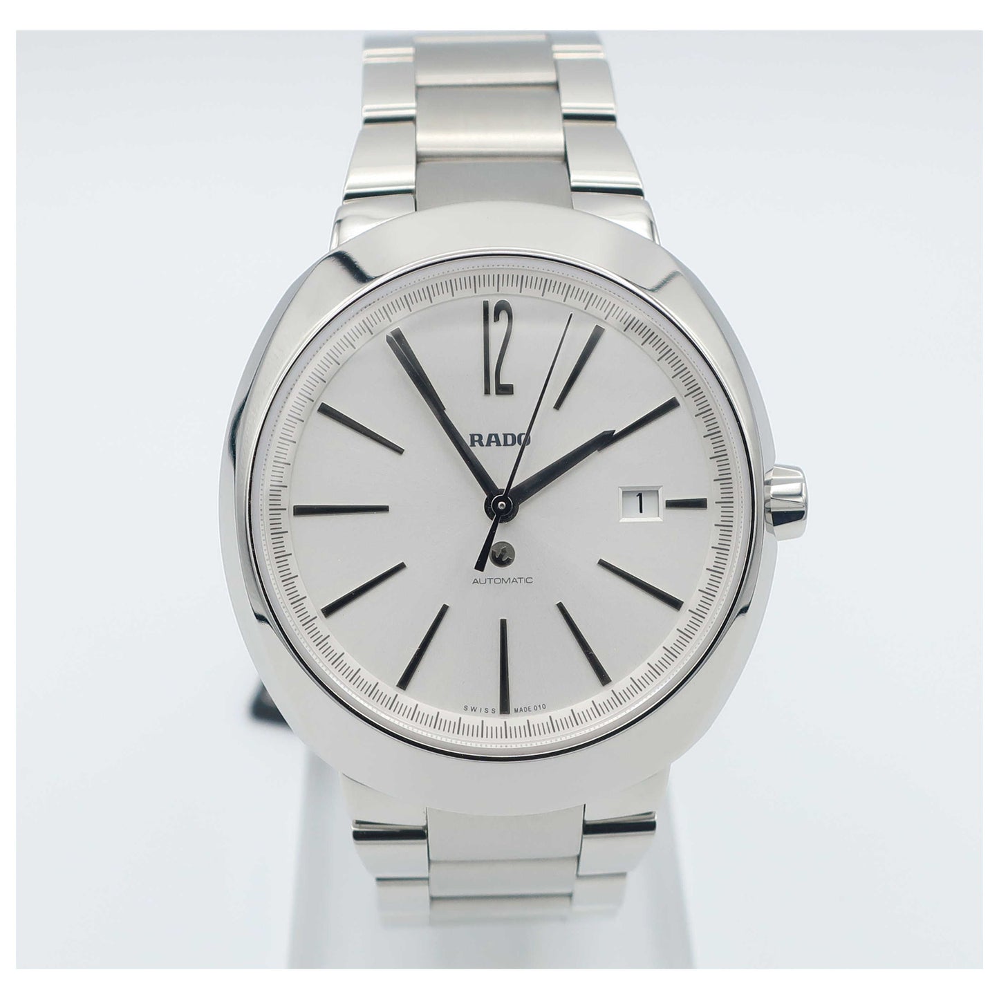 Front view of Rado D-Star Men's Automatic Watch R15329103-PO