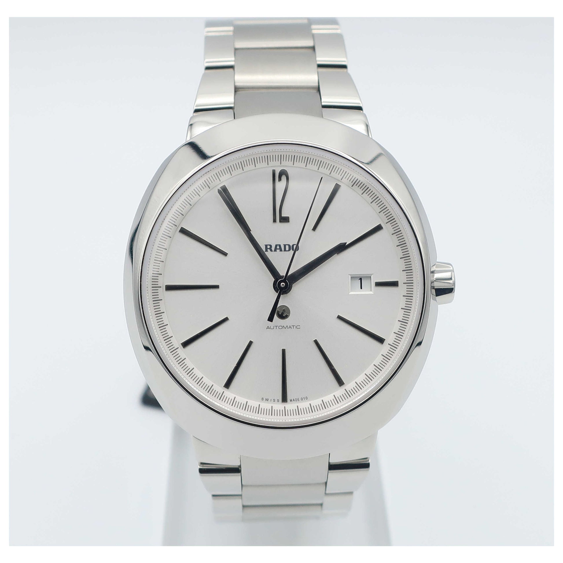 Front view of Rado D-Star Men's Automatic Watch R15329103-PO