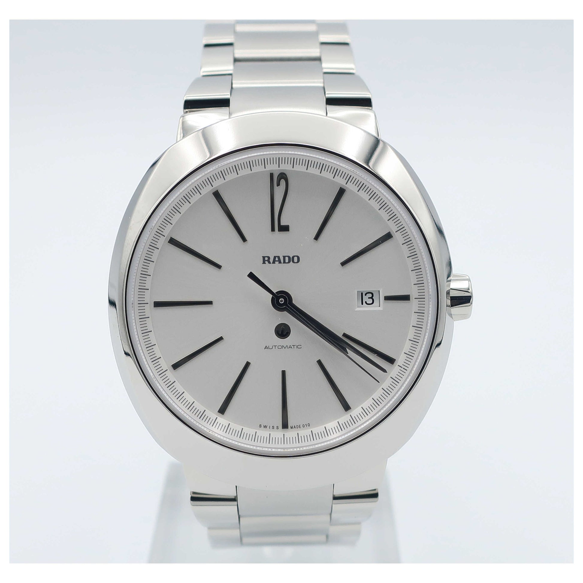 Front view of Rado D-Star Men's Automatic Watch R15329103-SD