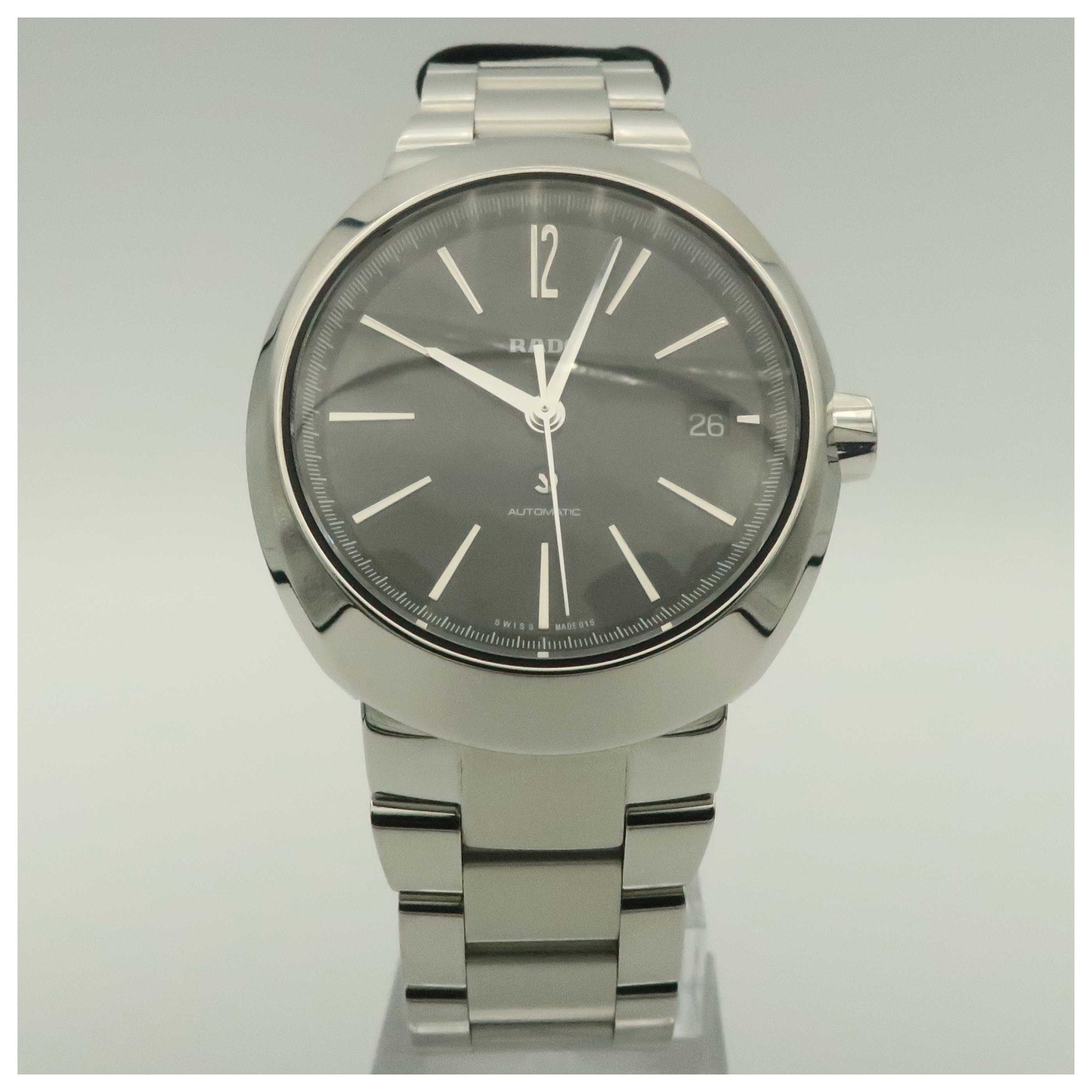 Front view of Rado D-Star Men's Automatic Watch R15513153-SDV
