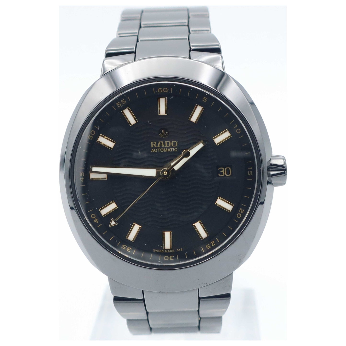 Front view of Rado D-Star Men's Automatic Watch R15610162-SD2