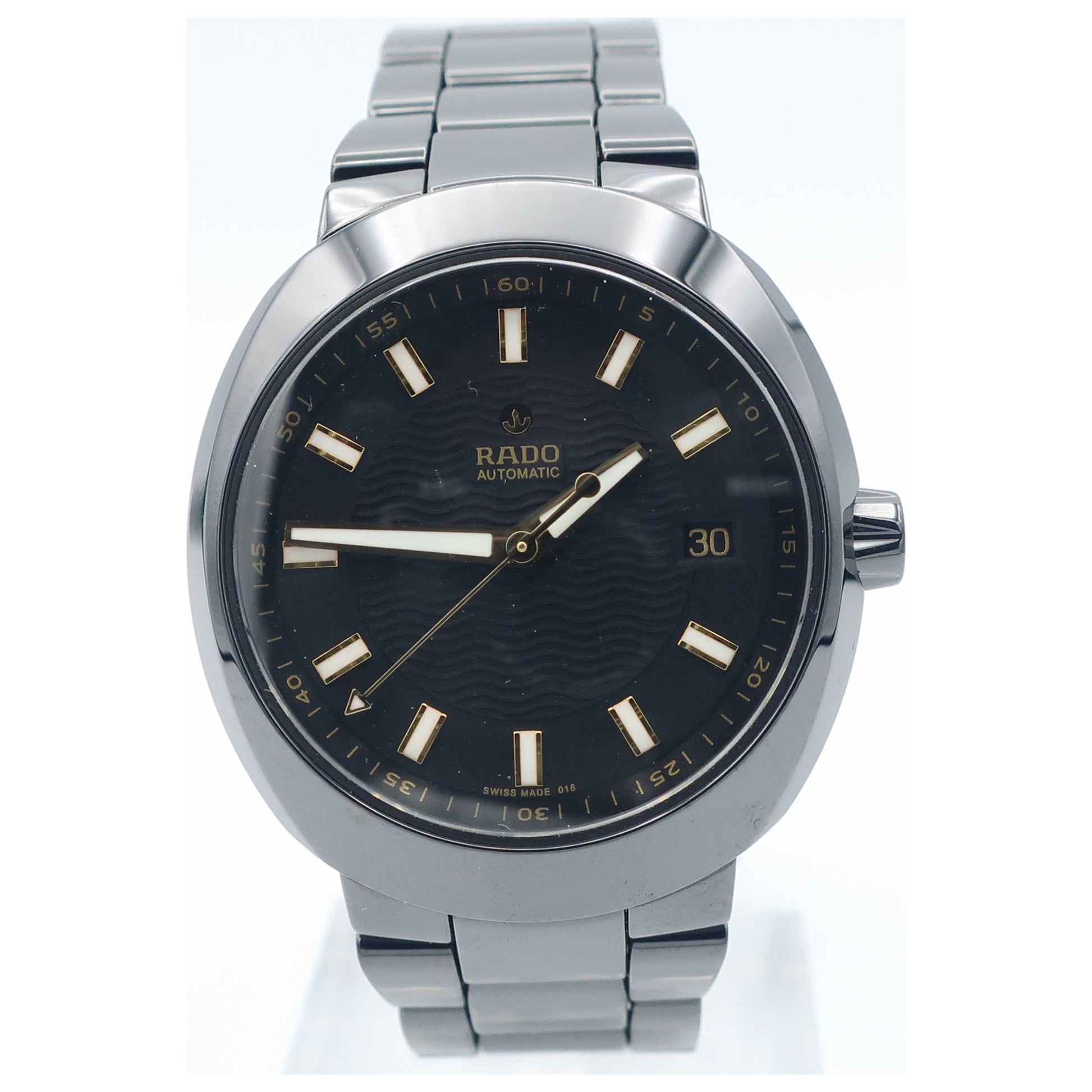 Front view of Rado D-Star Men's Automatic Watch R15610162-SD2