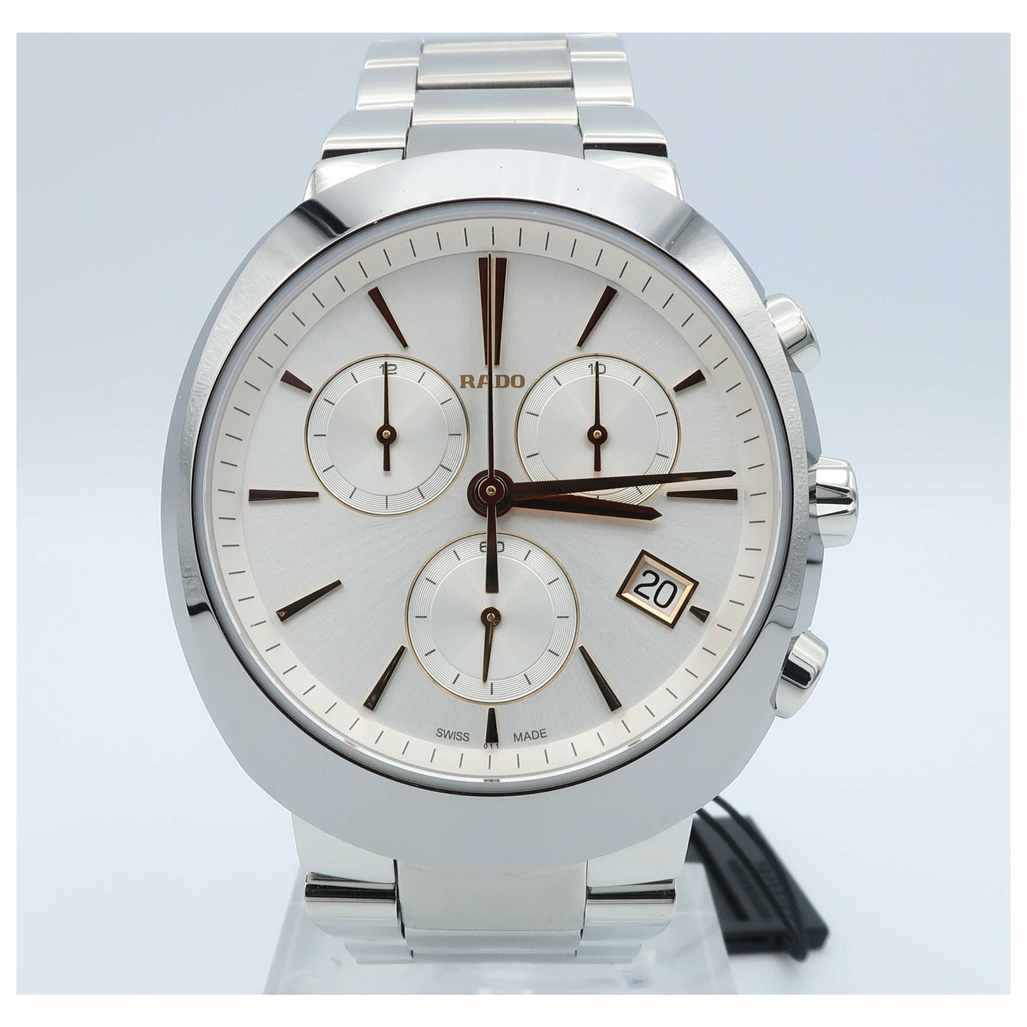 Front view of Rado D-Star Men's Swiss Quartz (Battery-Powered) Watch R15937113-SD