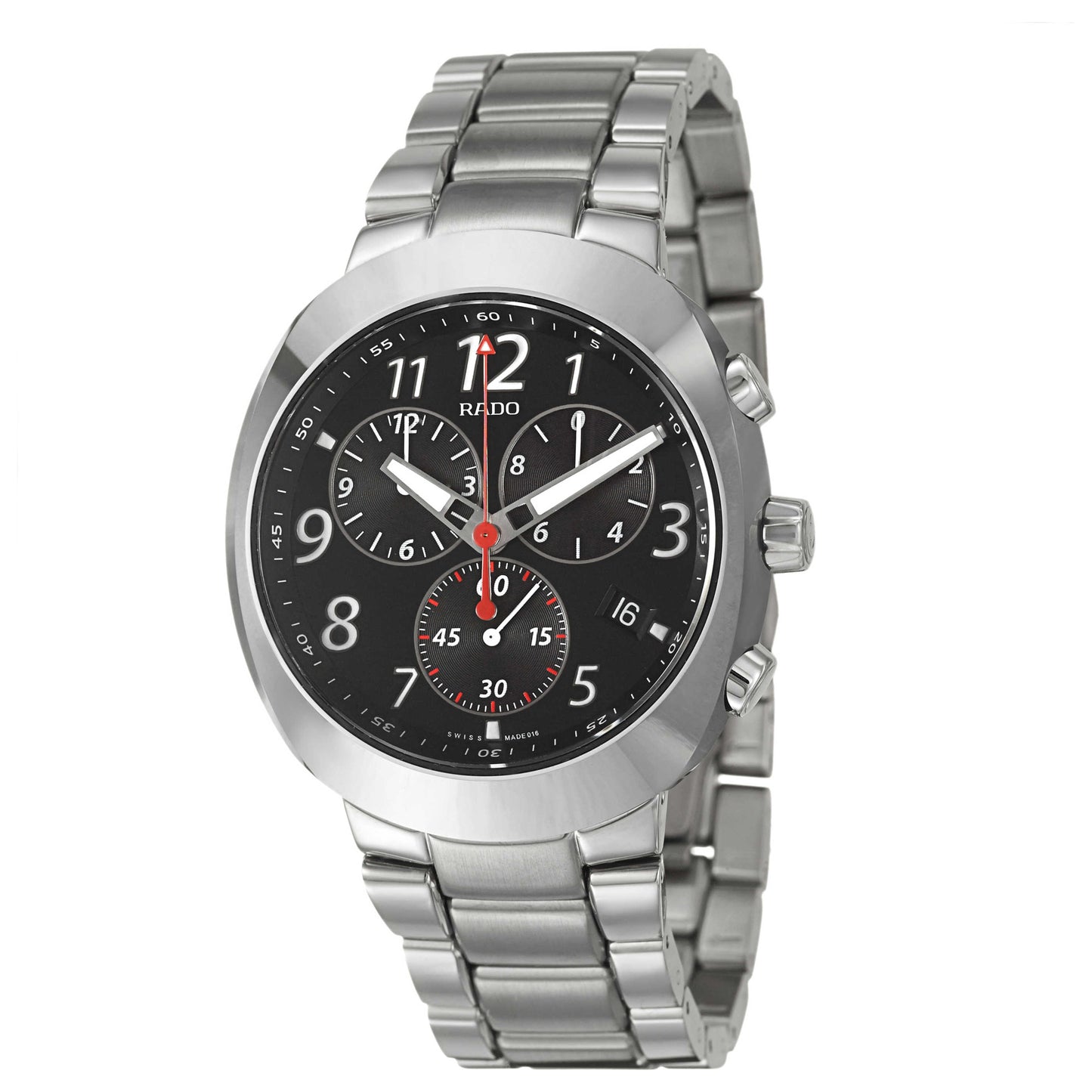Front view of Rado D-Star Men's Swiss Quartz (Battery-Powered) Watch R15937163