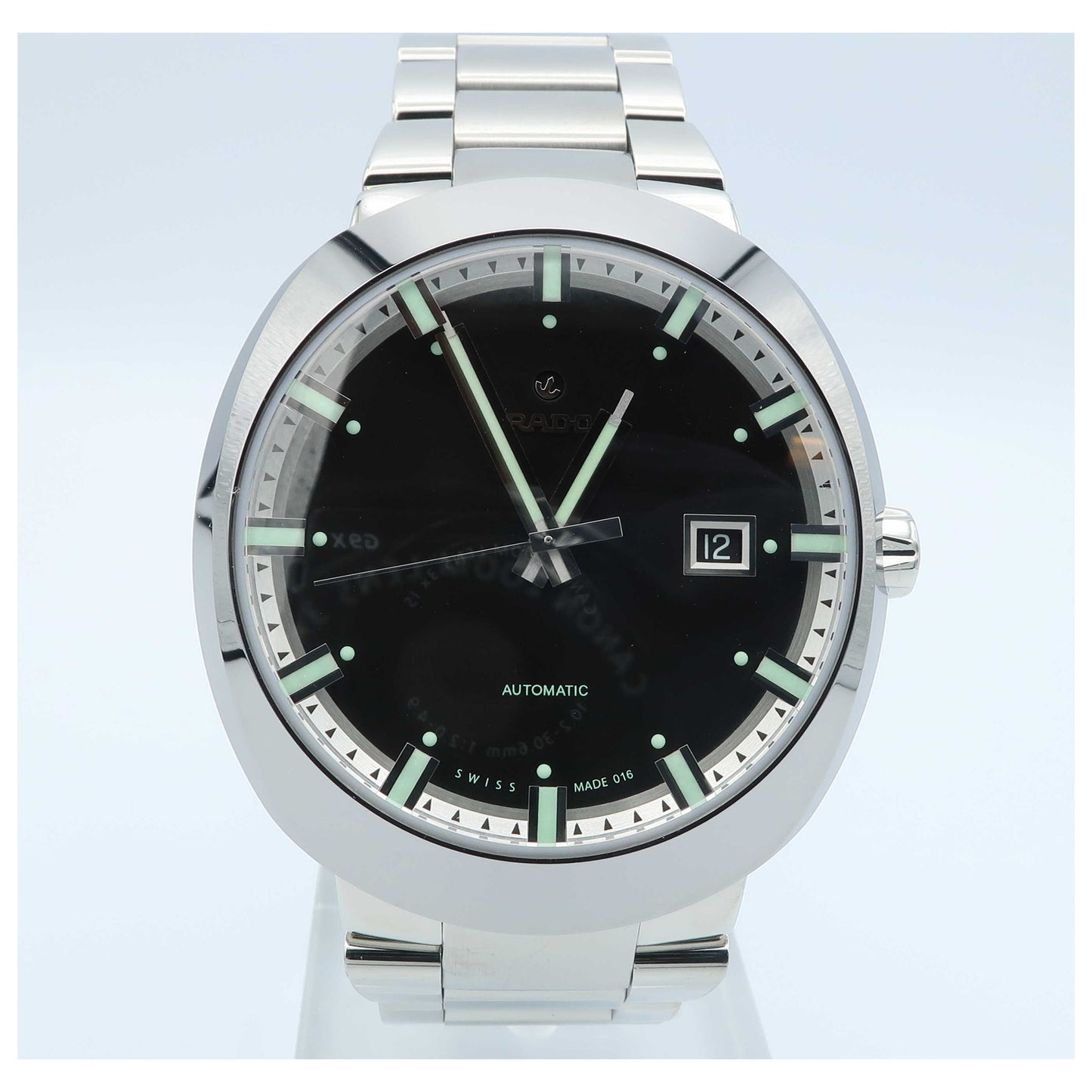 Front view of Rado D-Star Men's Automatic Watch R15938163-SD