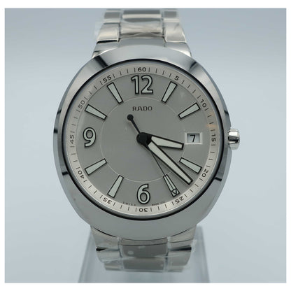 Front view of Rado D-Star Men's Swiss Quartz (Battery-Powered) Watch R15943103-SD