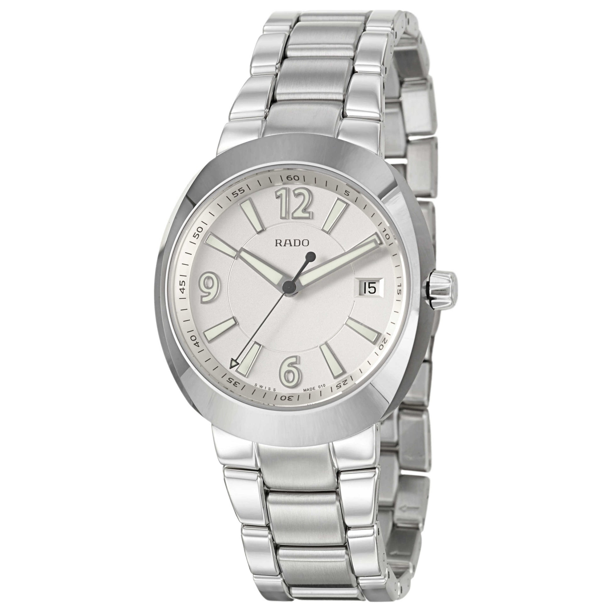 Front view of Rado D-Star Men's Swiss Quartz (Battery-Powered) Watch R15945103