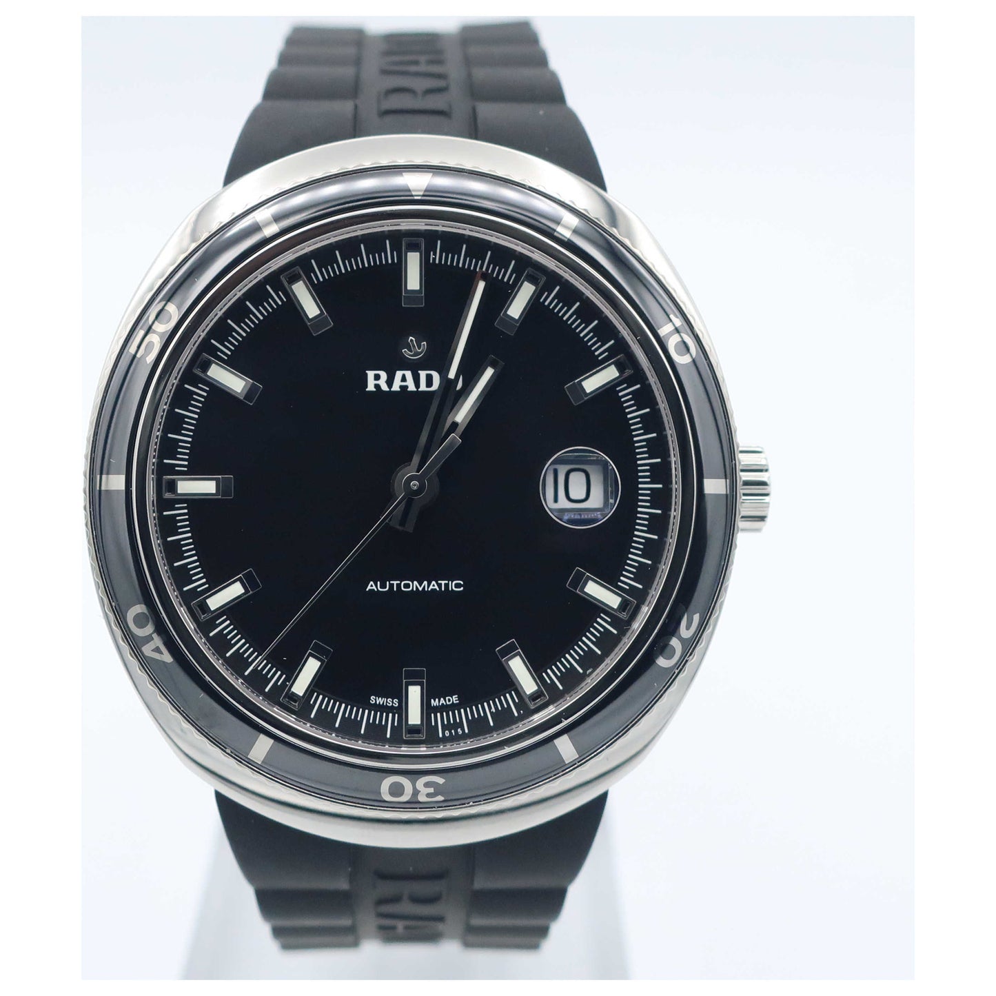 Front view of Rado D-Star Men's Automatic Watch R15959159-SD