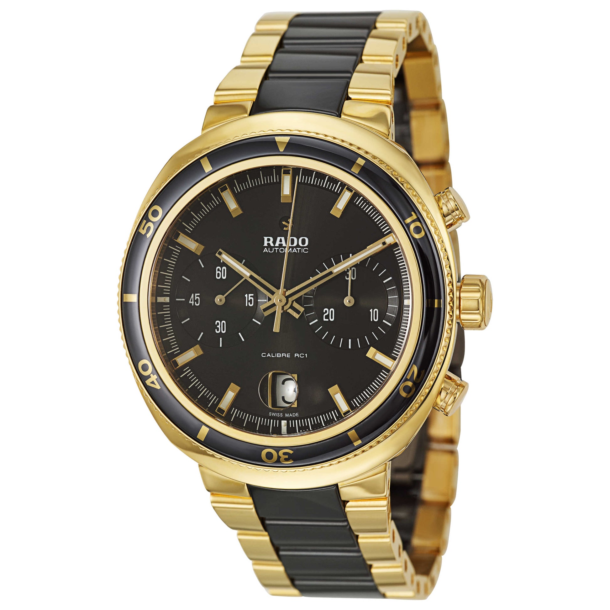 Front view of Rado D-Star Men's Automatic Watch R15967162