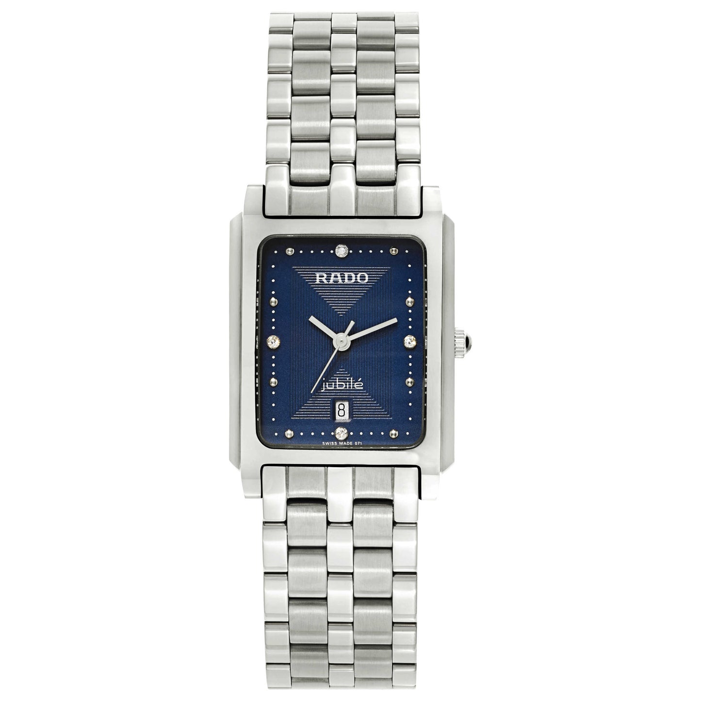 Front view of Rado Diastar Men's Swiss Quartz (Battery-Powered) Watch R18563713