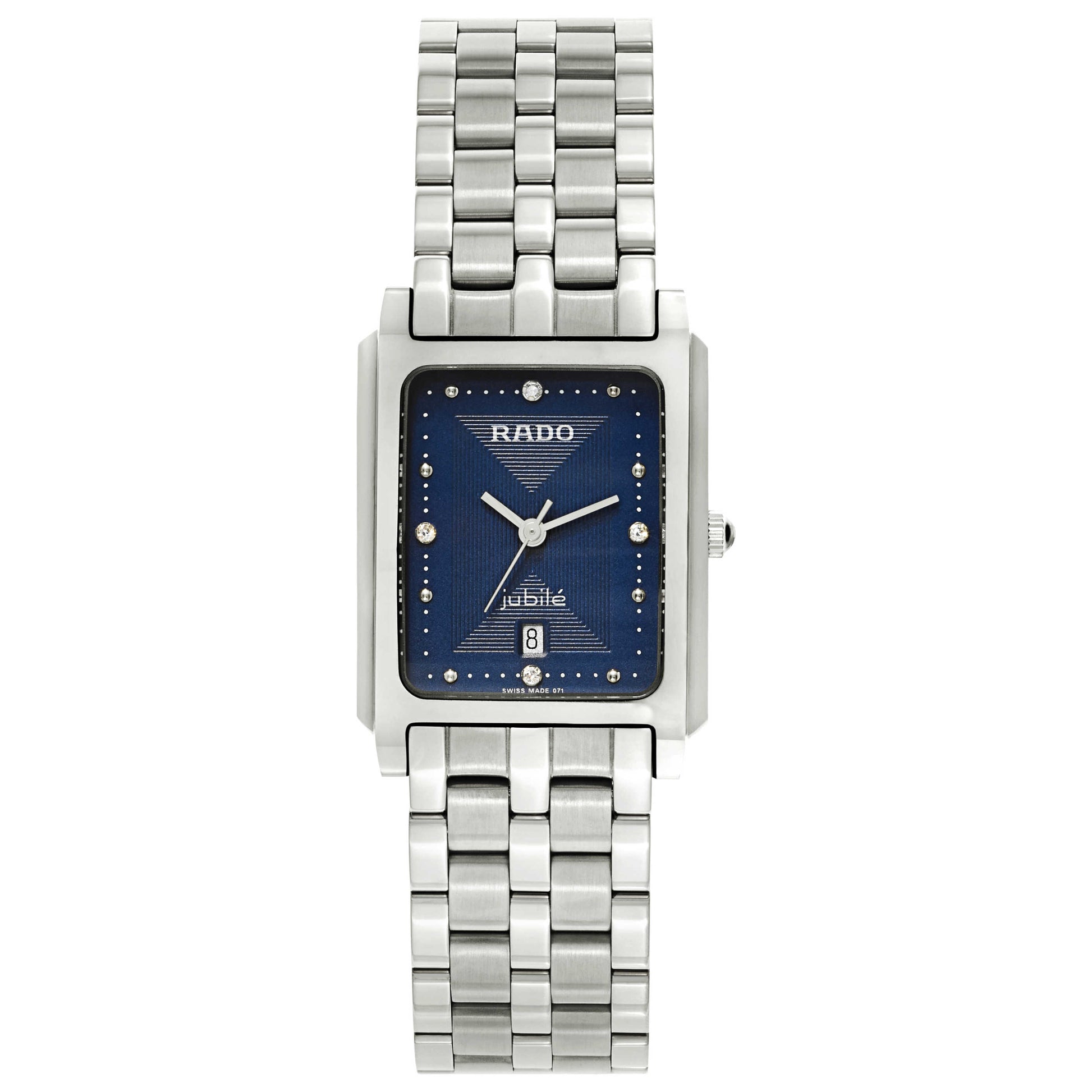 Front view of Rado Diastar Men's Swiss Quartz (Battery-Powered) Watch R18563713