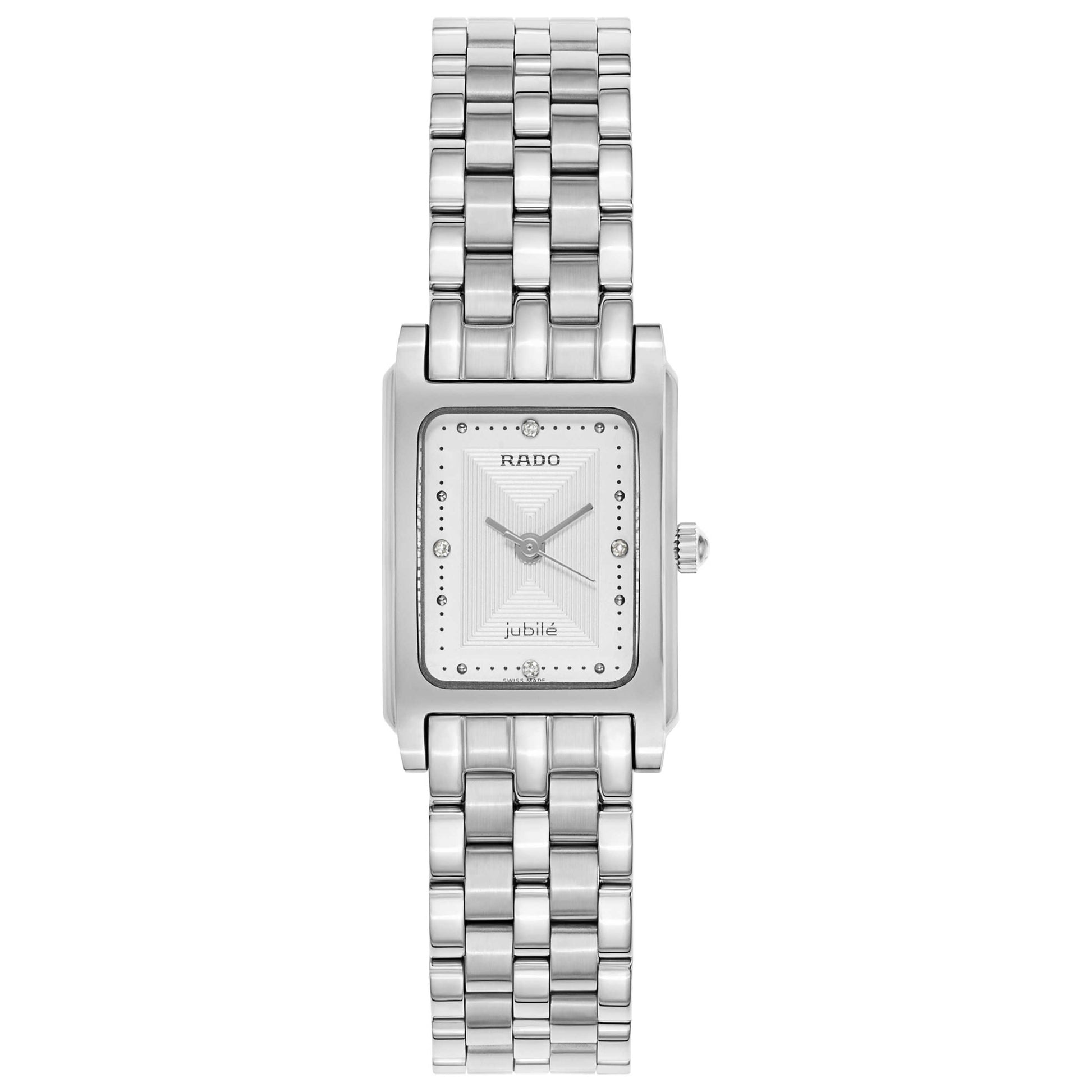 Front view of Rado Diastar Women's Swiss Quartz (Battery-Powered) Watch R18566703