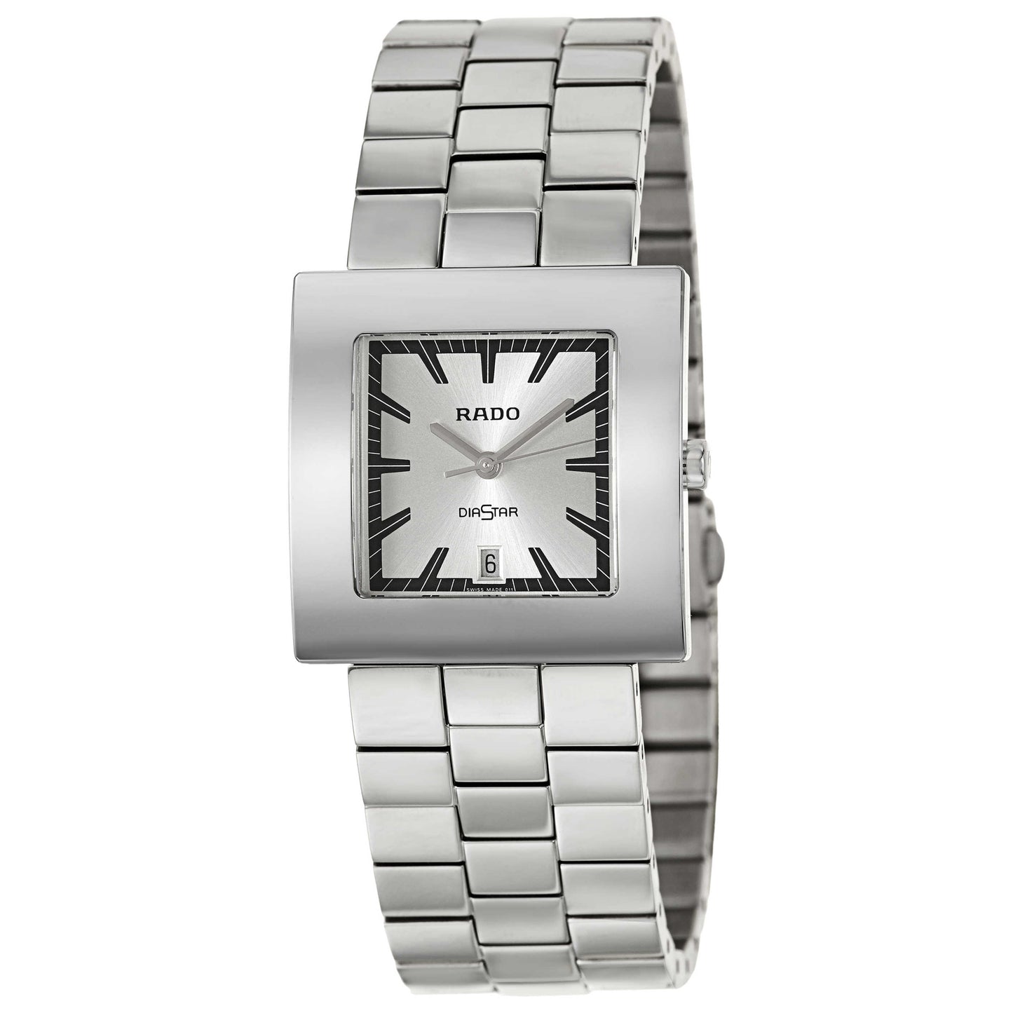 Front view of Rado Diastar Men's Swiss Quartz (Battery-Powered) Watch R18681113