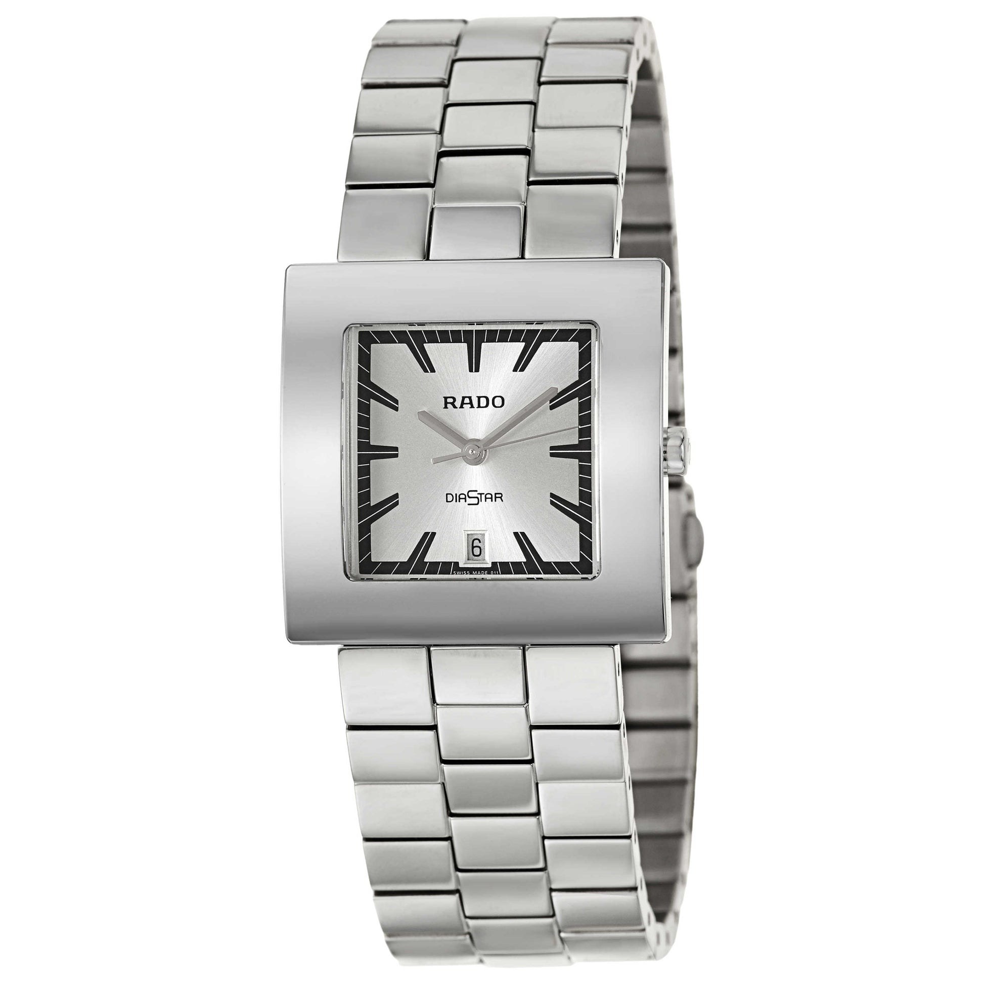 Front view of Rado Diastar Men's Swiss Quartz (Battery-Powered) Watch R18681113