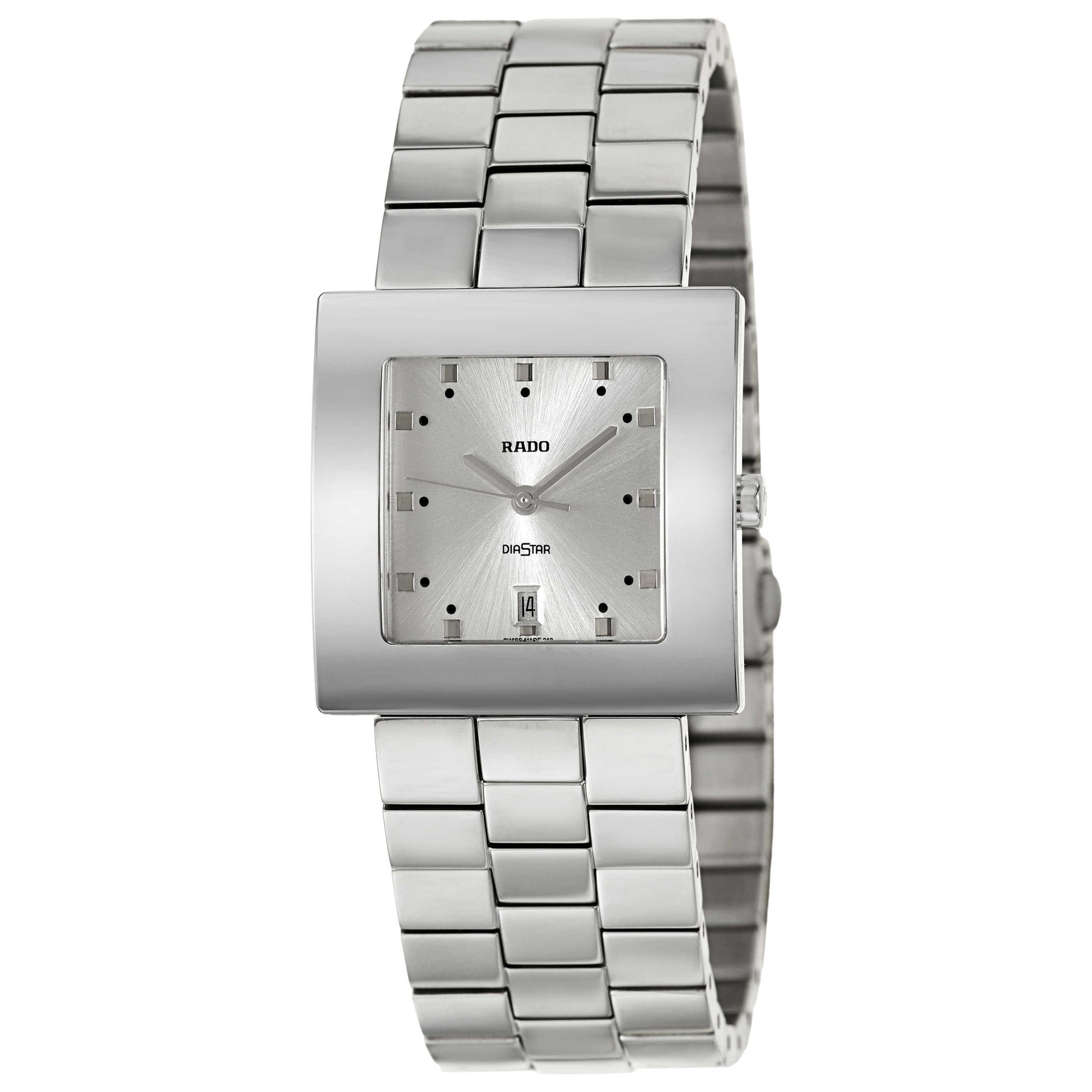 Front view of Rado Diastar Men's Swiss Quartz (Battery-Powered) Watch R18681123