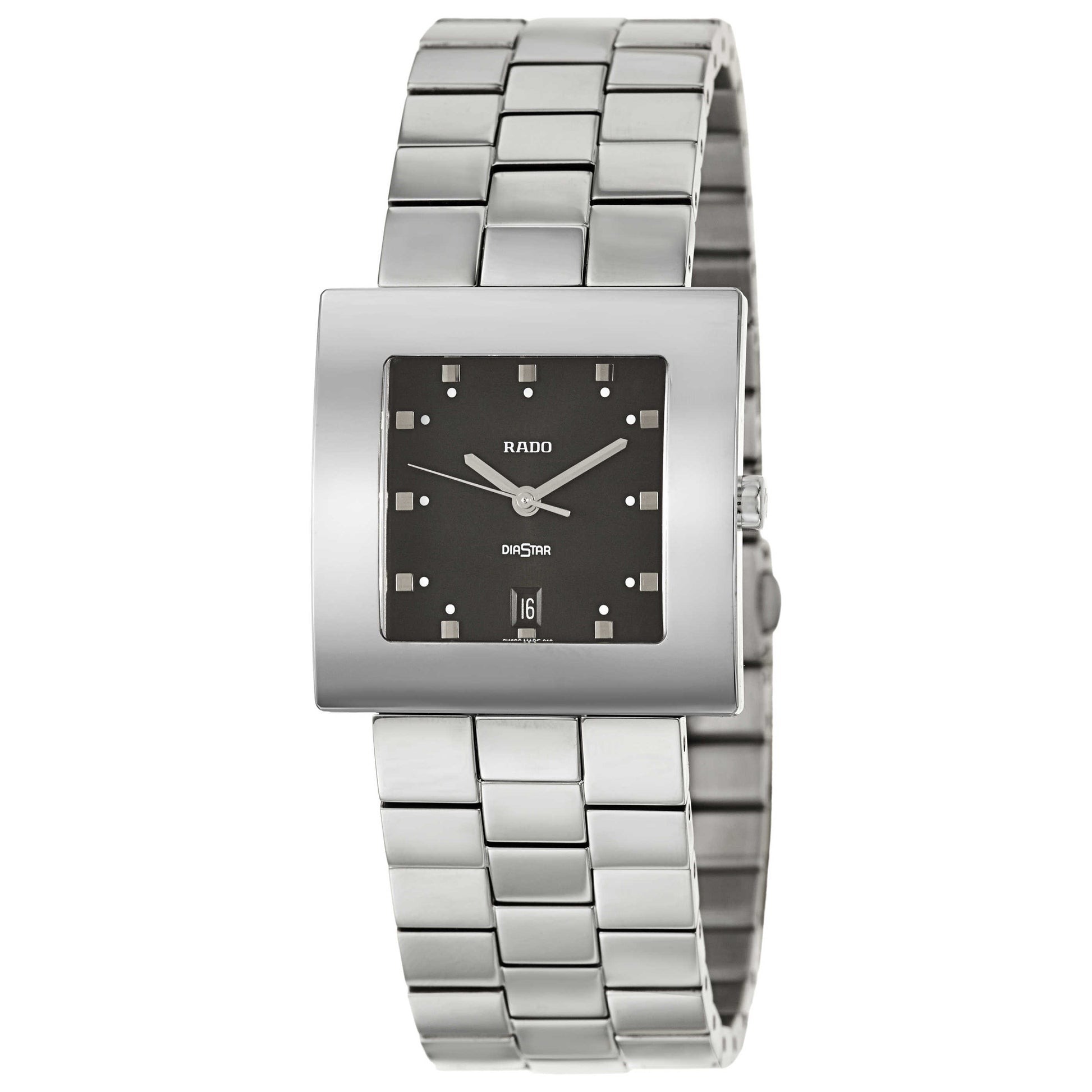 Front view of Rado Diastar Men's Swiss Quartz (Battery-Powered) Watch R18681163