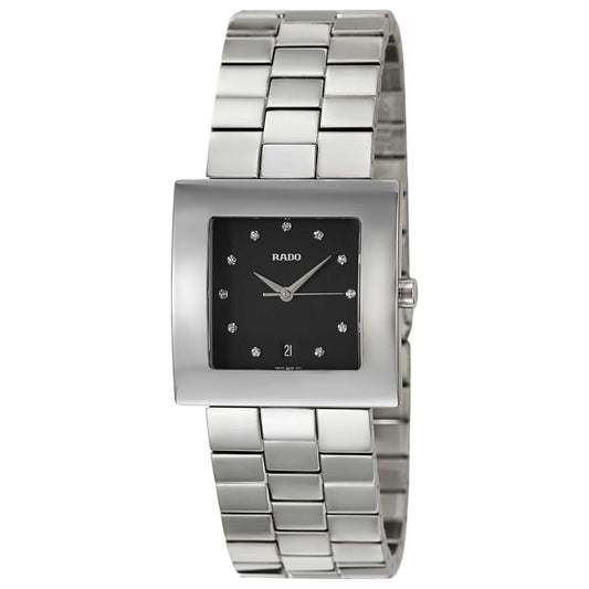 Front view of Rado Diastar Men's Swiss Quartz (Battery-Powered) Watch R18681713