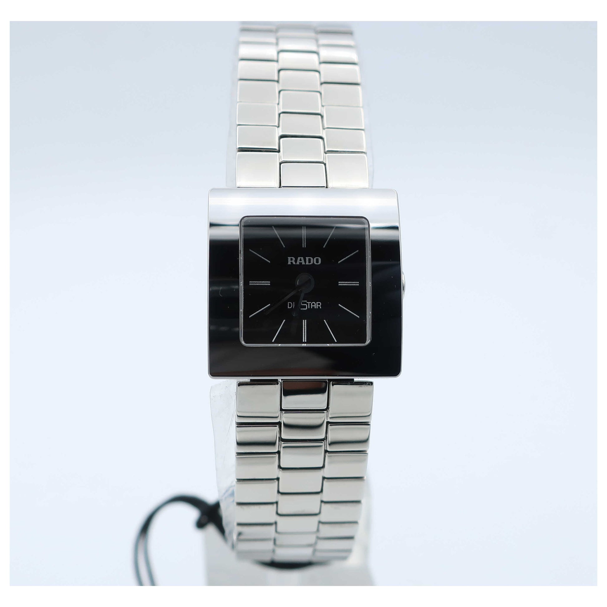 Front view of Rado Diastar Women's Swiss Quartz (Battery-Powered) Watch R18682183-SD