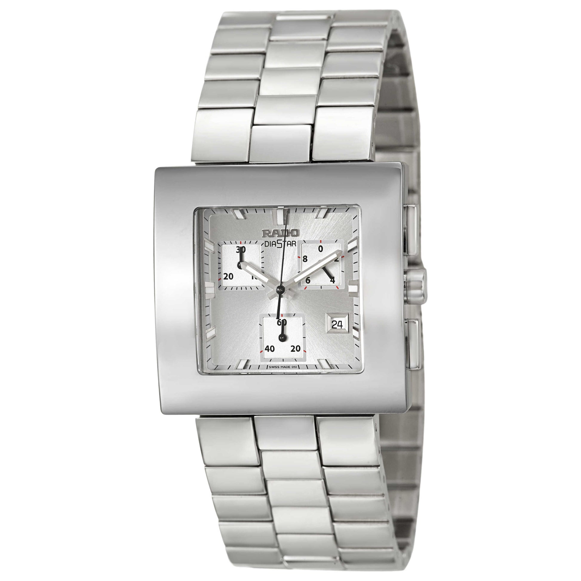 Front view of Rado Diastar Men's Swiss Quartz (Battery-Powered) Watch R18683103