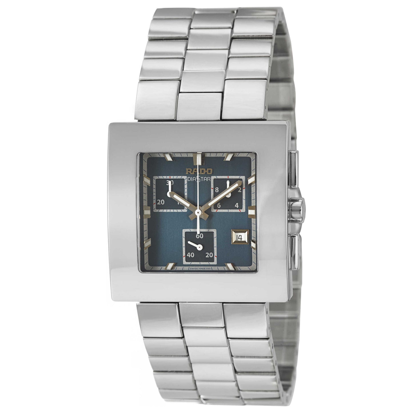 Front view of Rado Diastar Men's Swiss Quartz (Battery-Powered) Watch R18683203