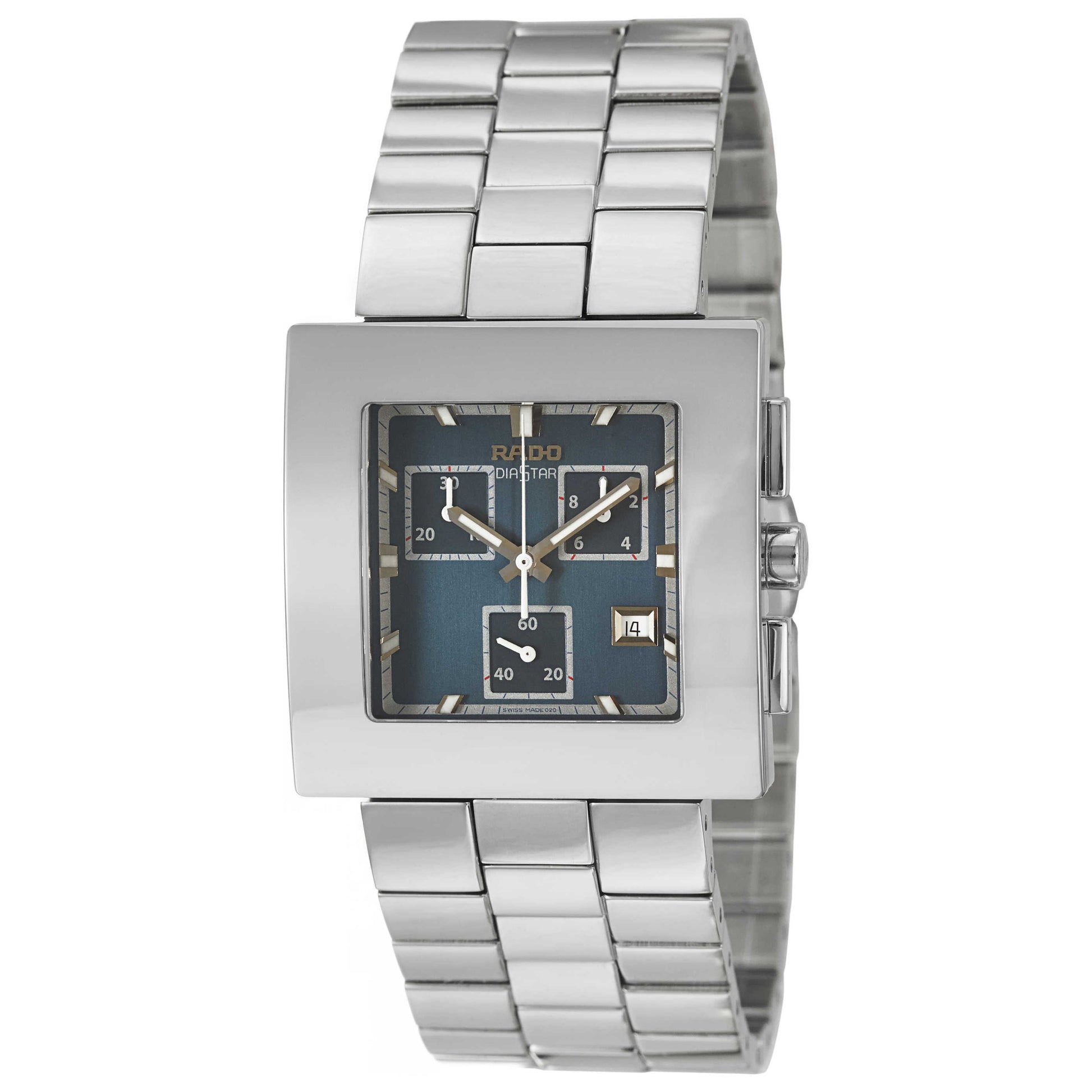 Front view of Rado Diastar Men's Swiss Quartz (Battery-Powered) Watch R18683203