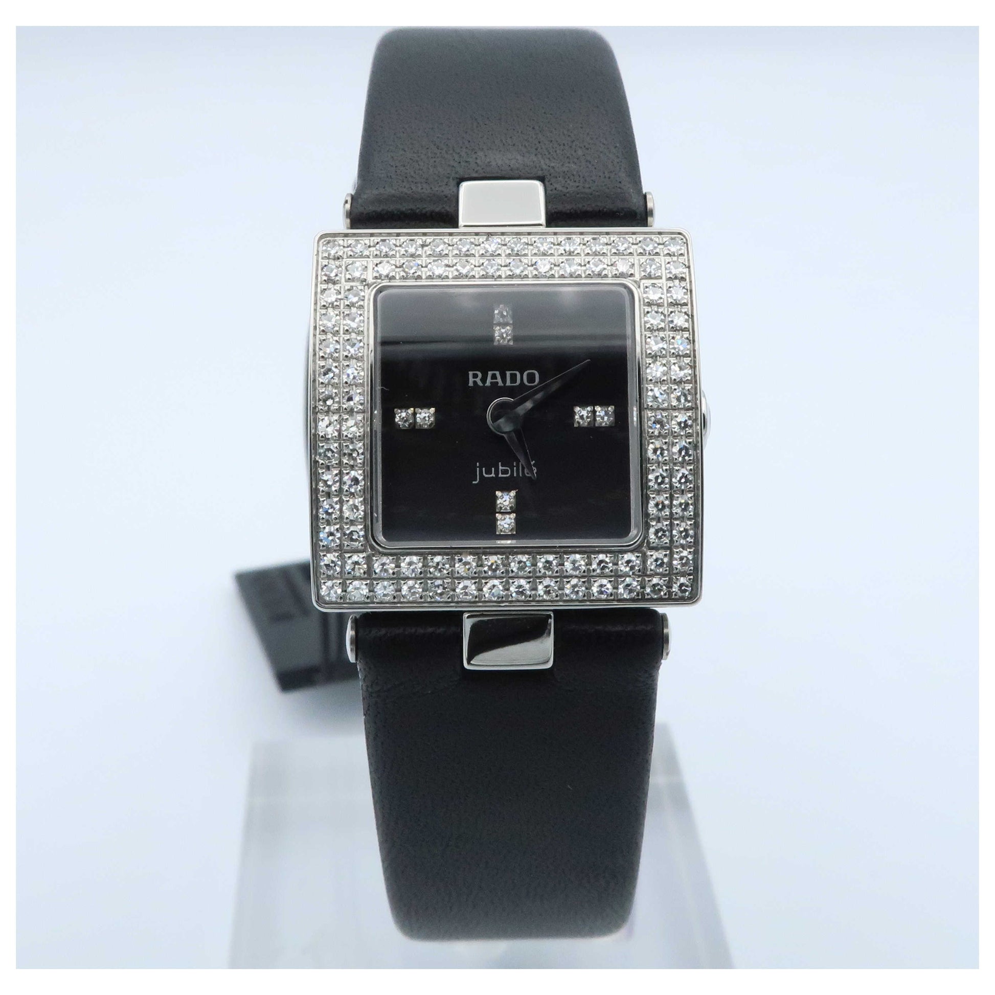 Front view of Rado Diastar Women's Swiss Quartz (Battery-Powered) Watch R18827717-SD